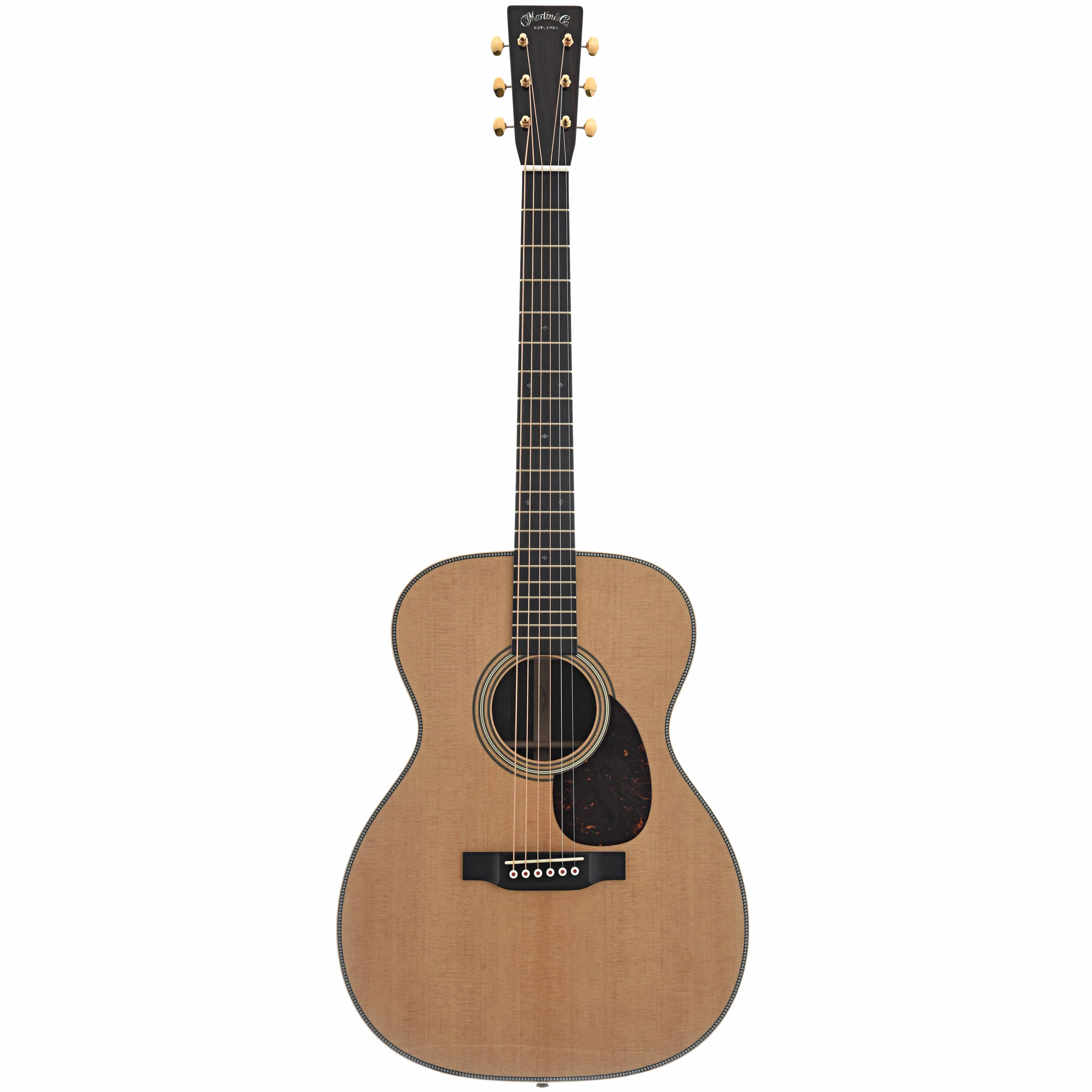 Martin OM-28E Modern Deluxe Guitar & Case, with Fishman Aura Pickup - Image 14