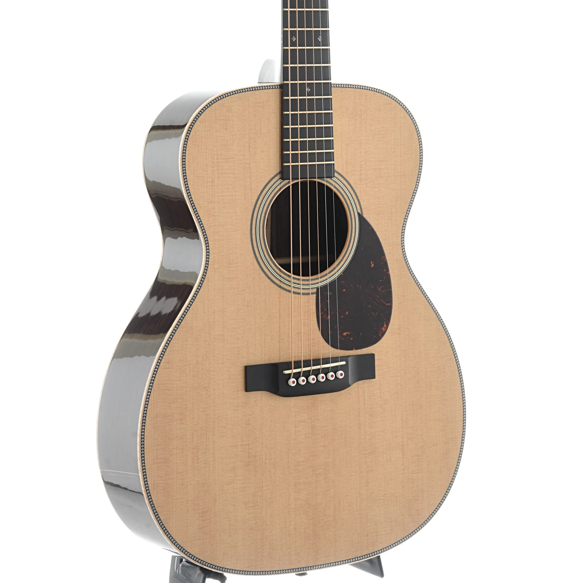 Martin OM-28E Modern Deluxe Guitar & Case, with Fishman Aura Pickup - Image 4