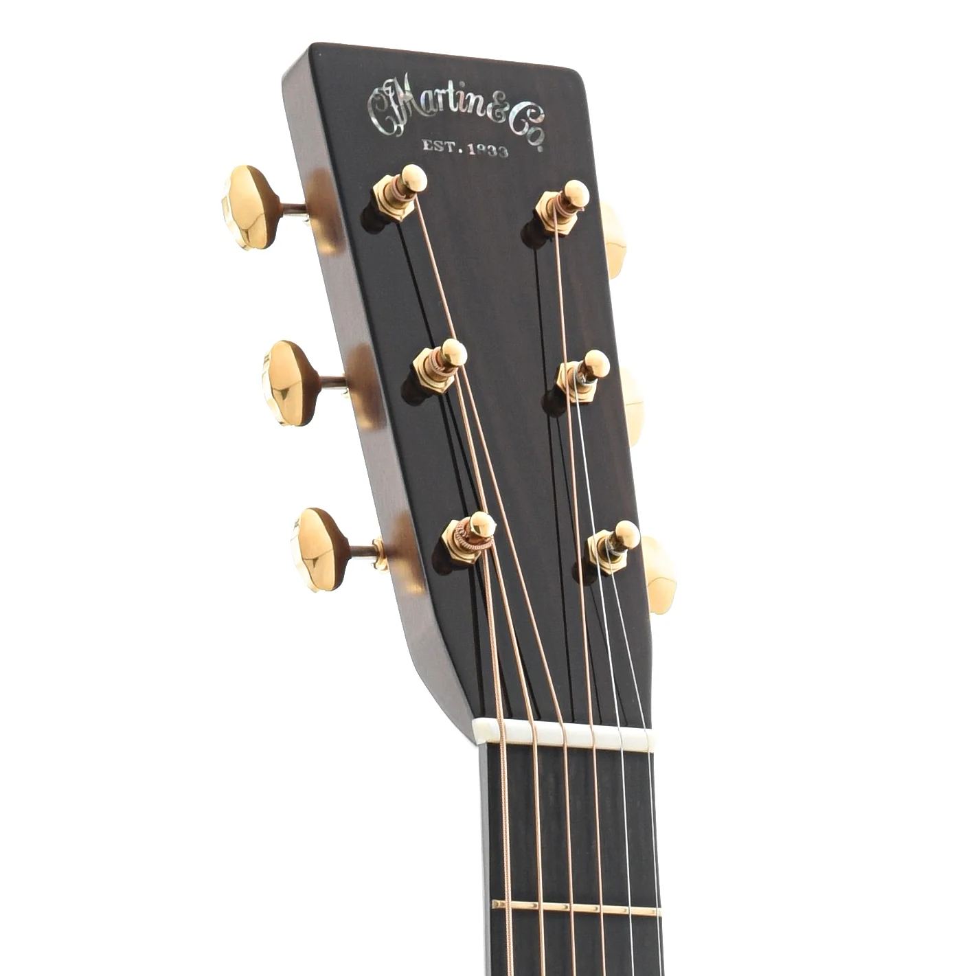 Martin OM-28E Modern Deluxe Guitar & Case, with Fishman Aura Pickup - Image 8