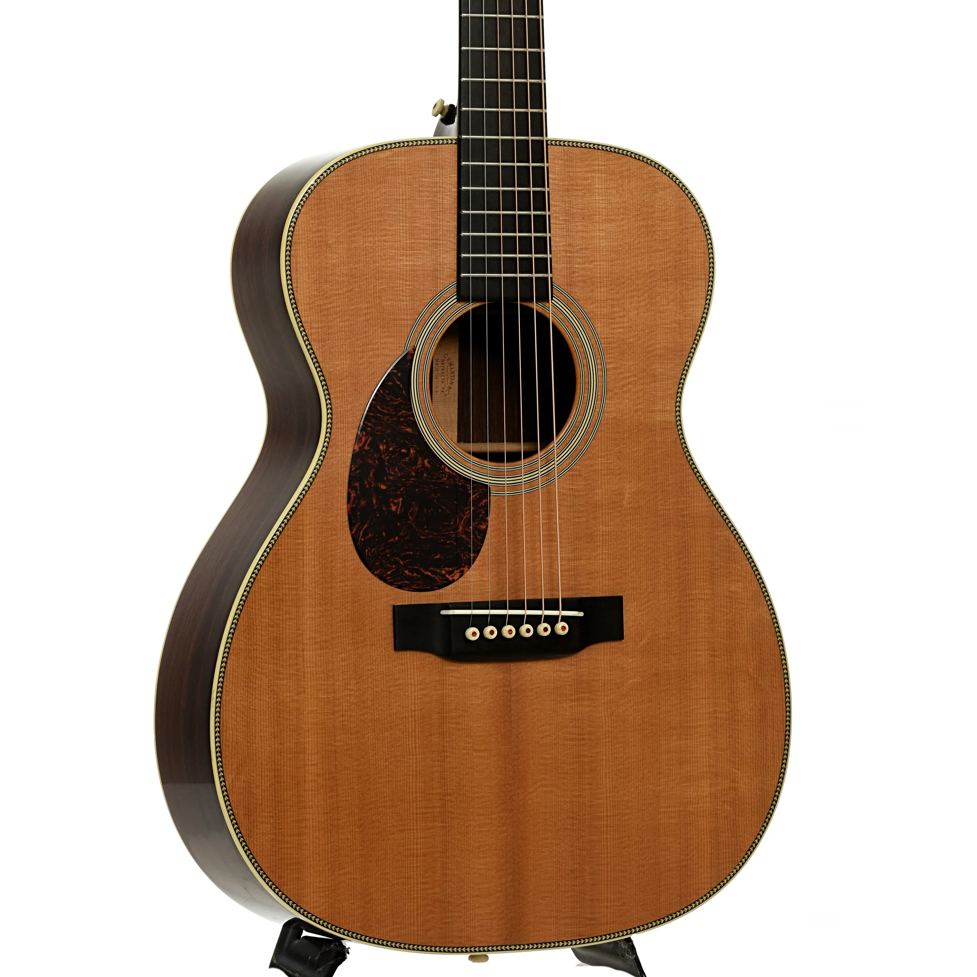 Martin OM-28V LH Acoustic Guitar (2004) - Image 4