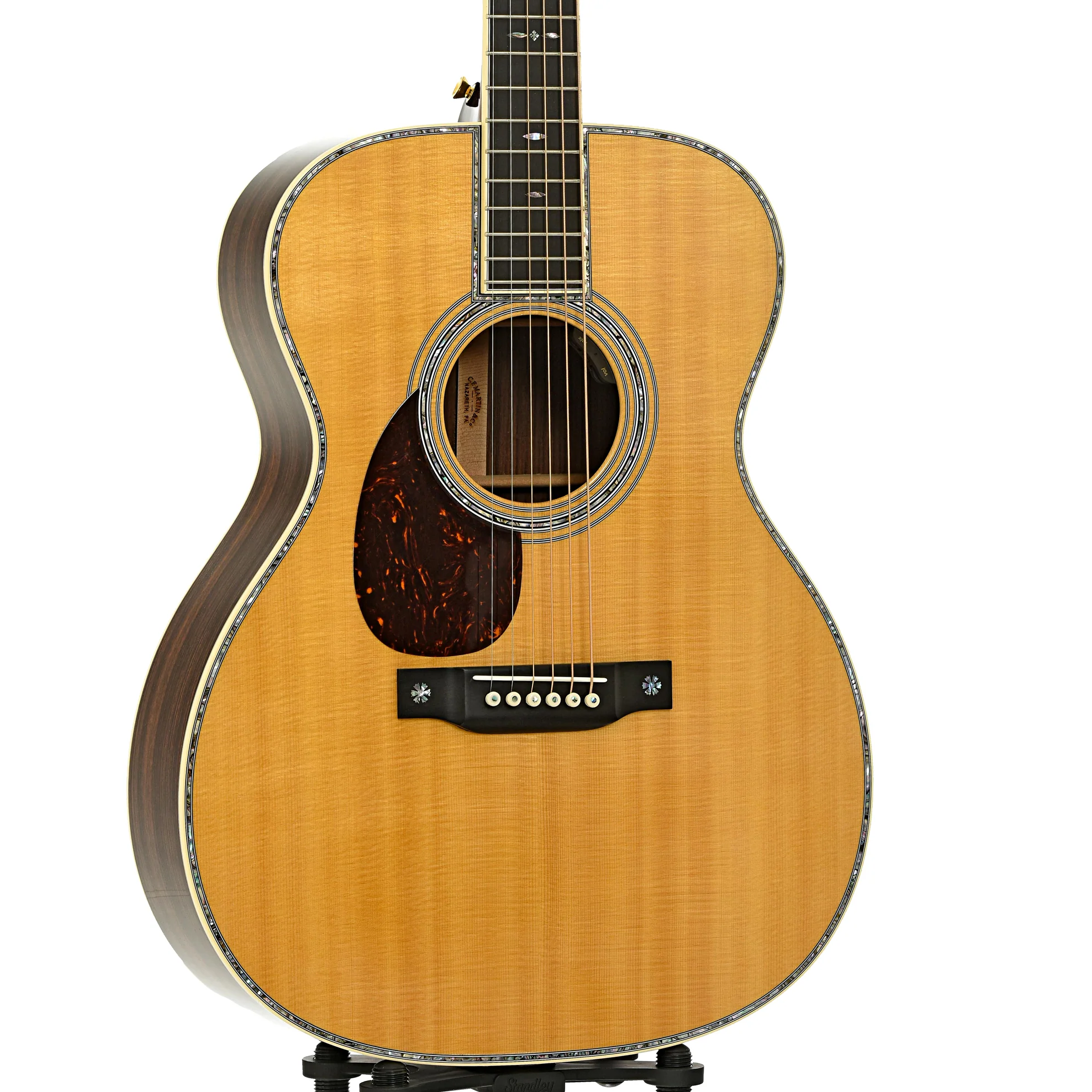 Martin OM-42 LH Acoustic Guitar (2022) - Image 4