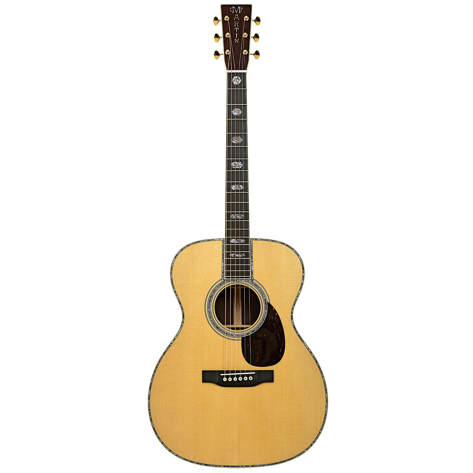 Martin OM-45 Acoustic Guitar & Case - Image 14