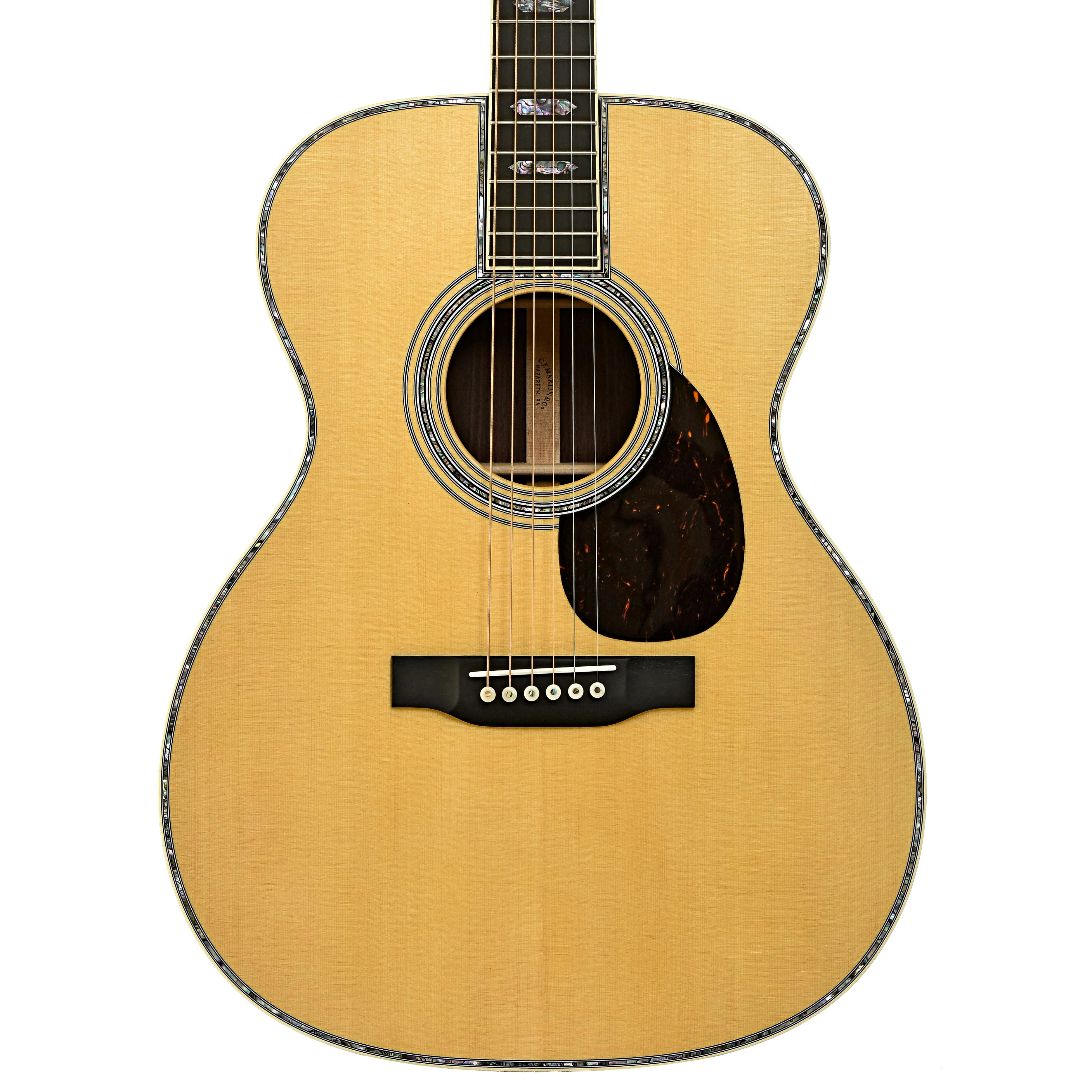 Martin OM-45 Acoustic Guitar & Case - Image 2