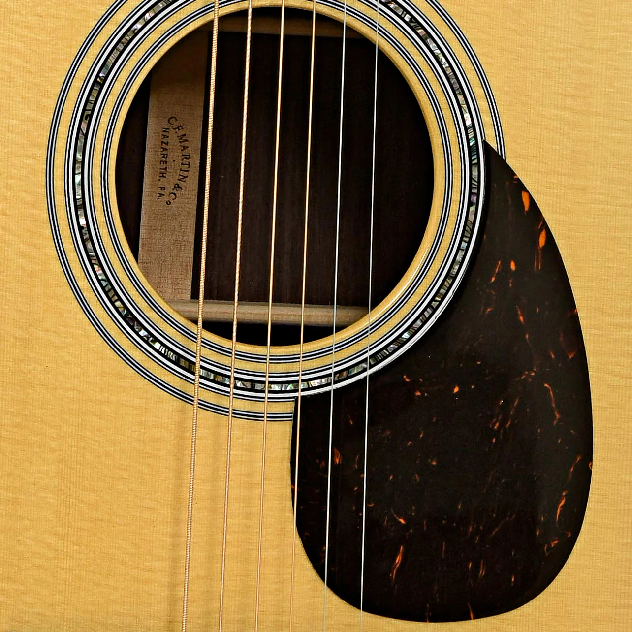 Martin OM-45 Acoustic Guitar & Case - Image 6