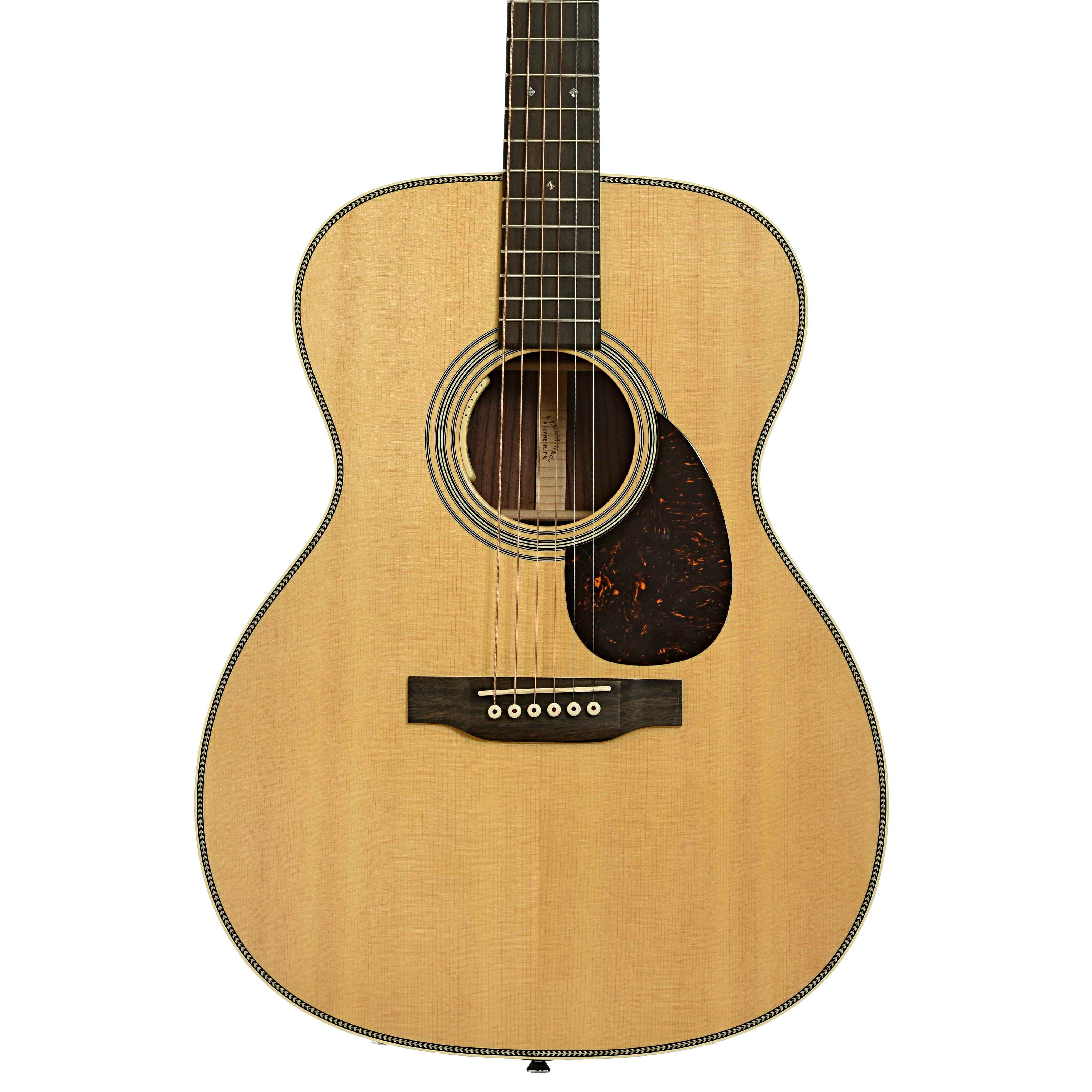 Martin OM28E Acoustic Electric Guitar & Case (2024) - Image 2