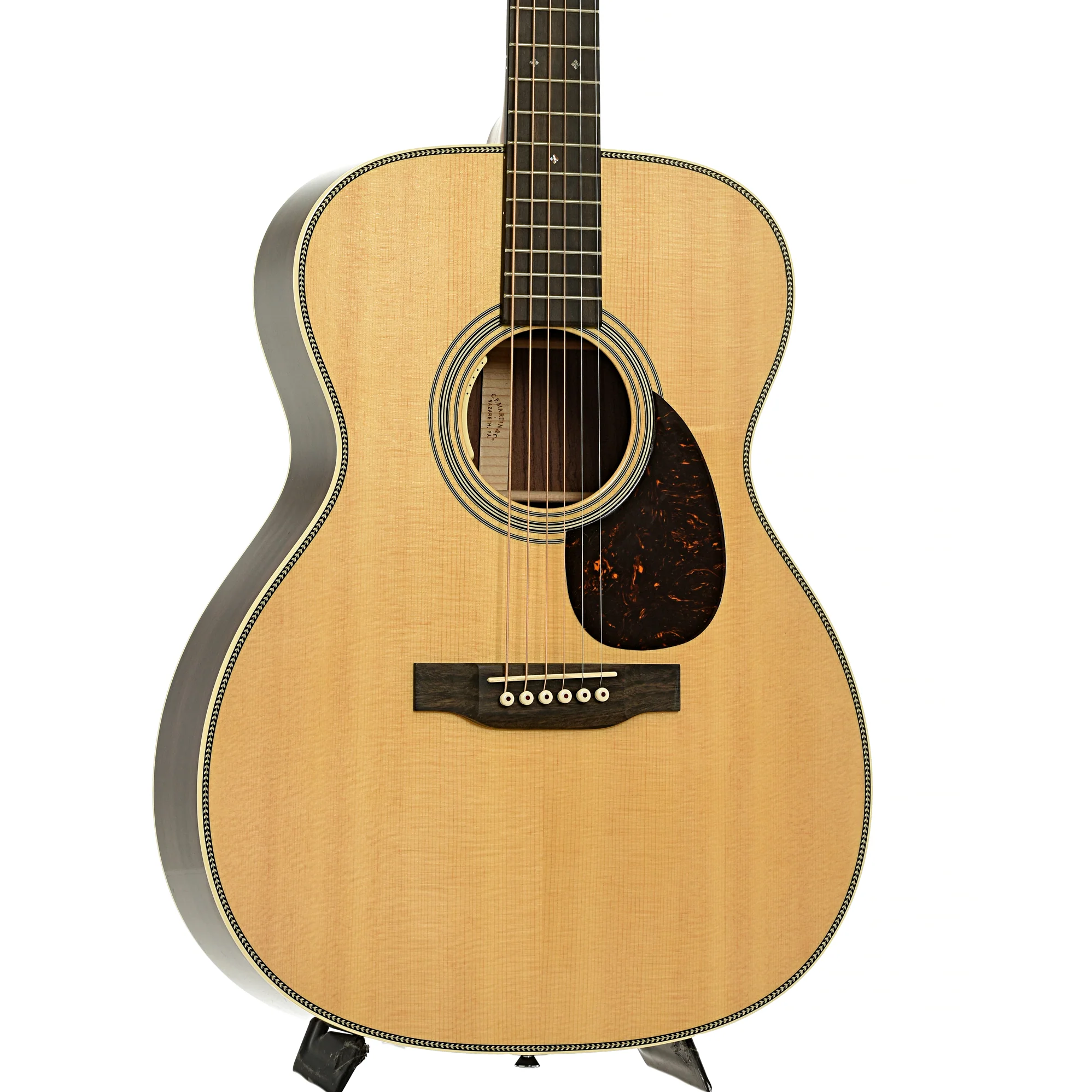 Martin OM28E Acoustic Electric Guitar & Case (2024) - Image 4