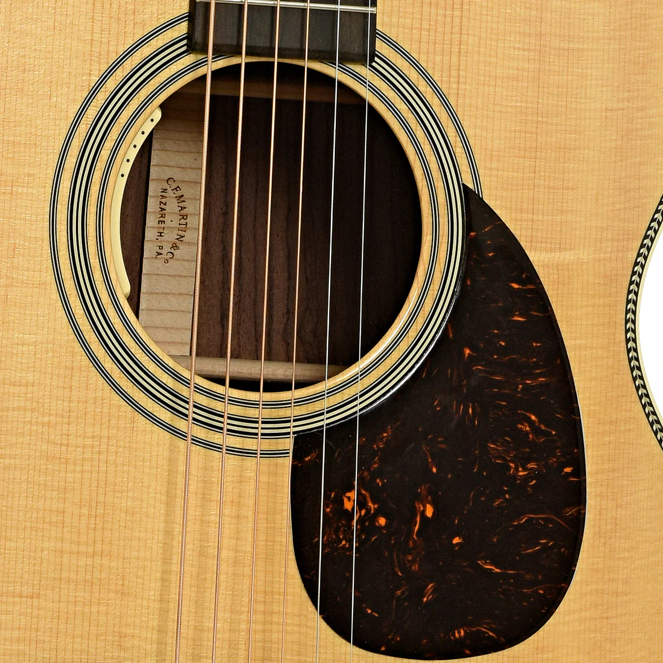 Martin OM28E Acoustic Electric Guitar & Case (2024) - Image 6