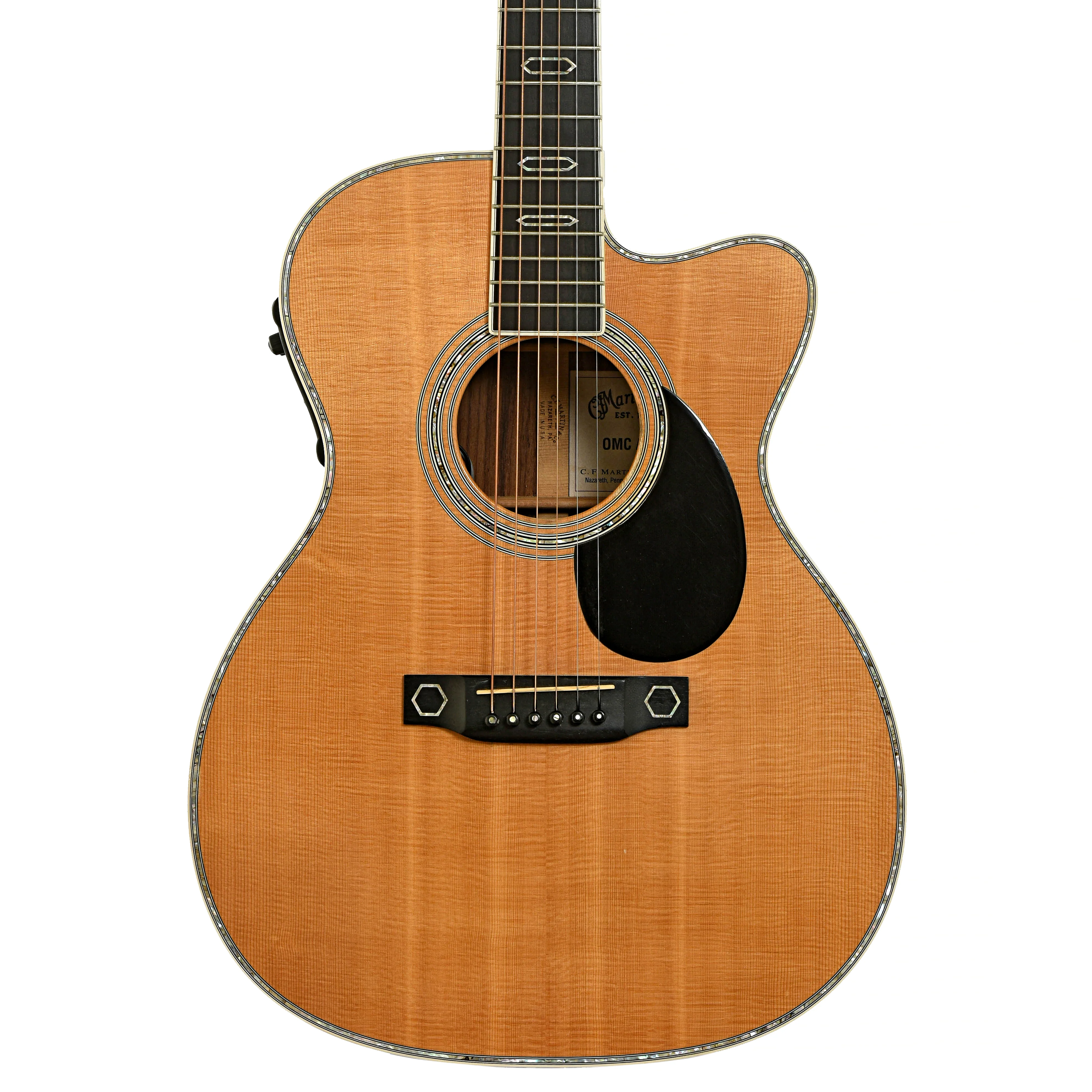 Martin OMC Aura Acoustic-Electric Guitar (2007) - Image 2