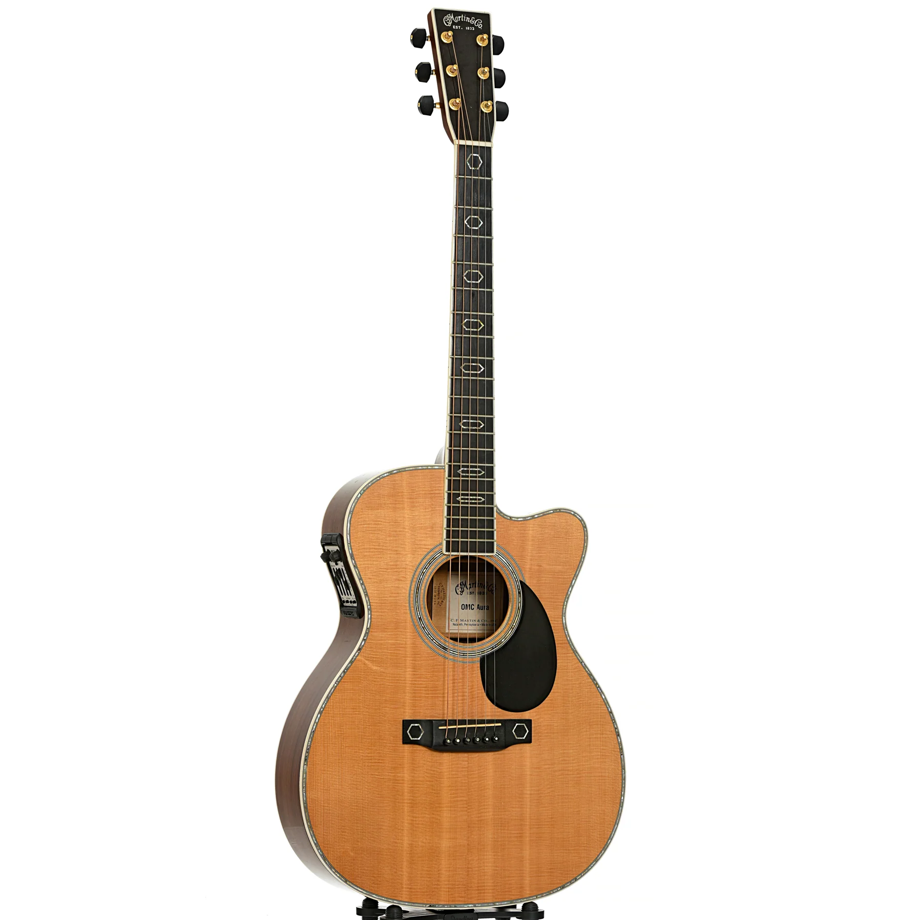 Martin OMC Aura Acoustic-Electric Guitar (2007) - Image 3