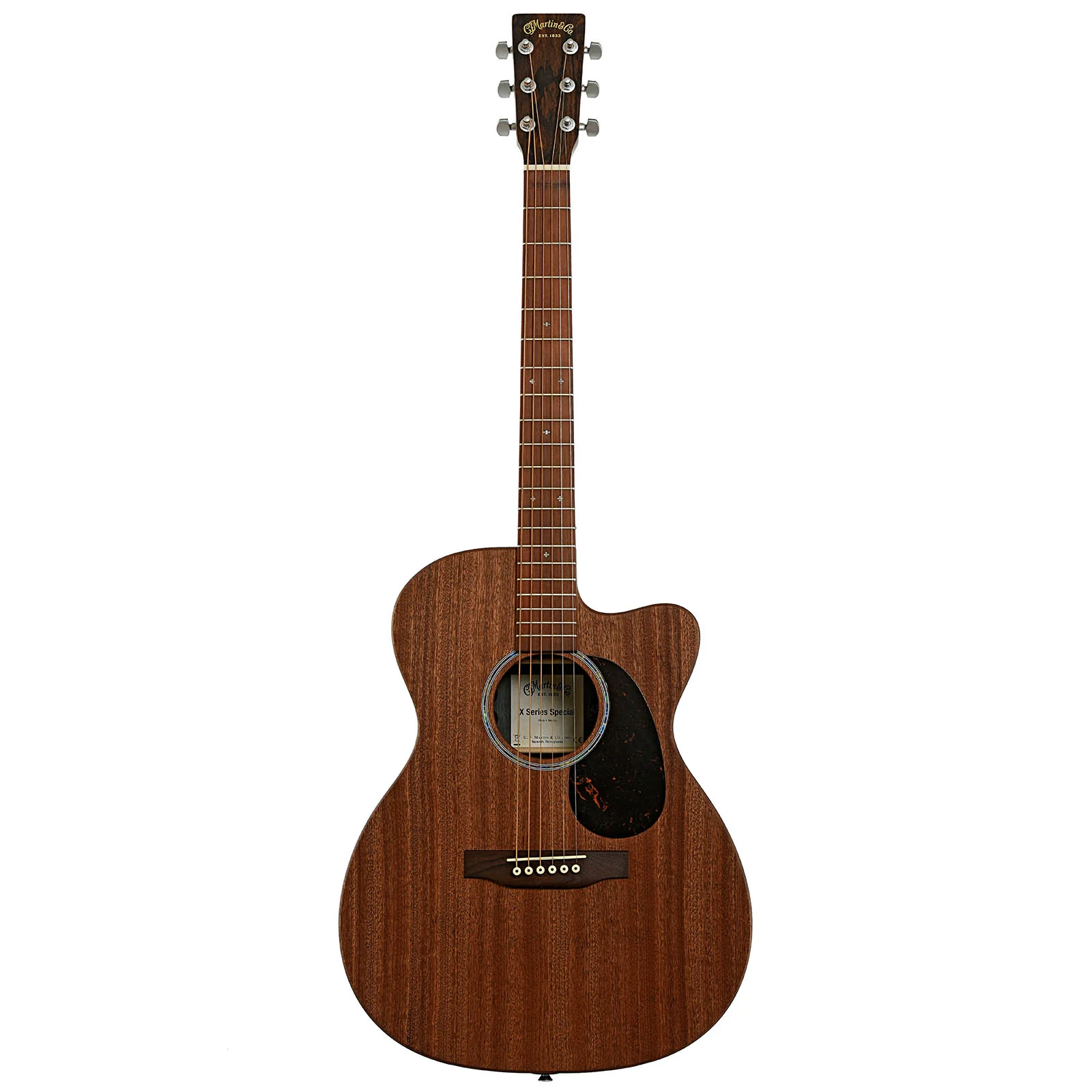 Martin OMC-X2E Ziricote Acoustic Guitar & Gigbag - Image 14