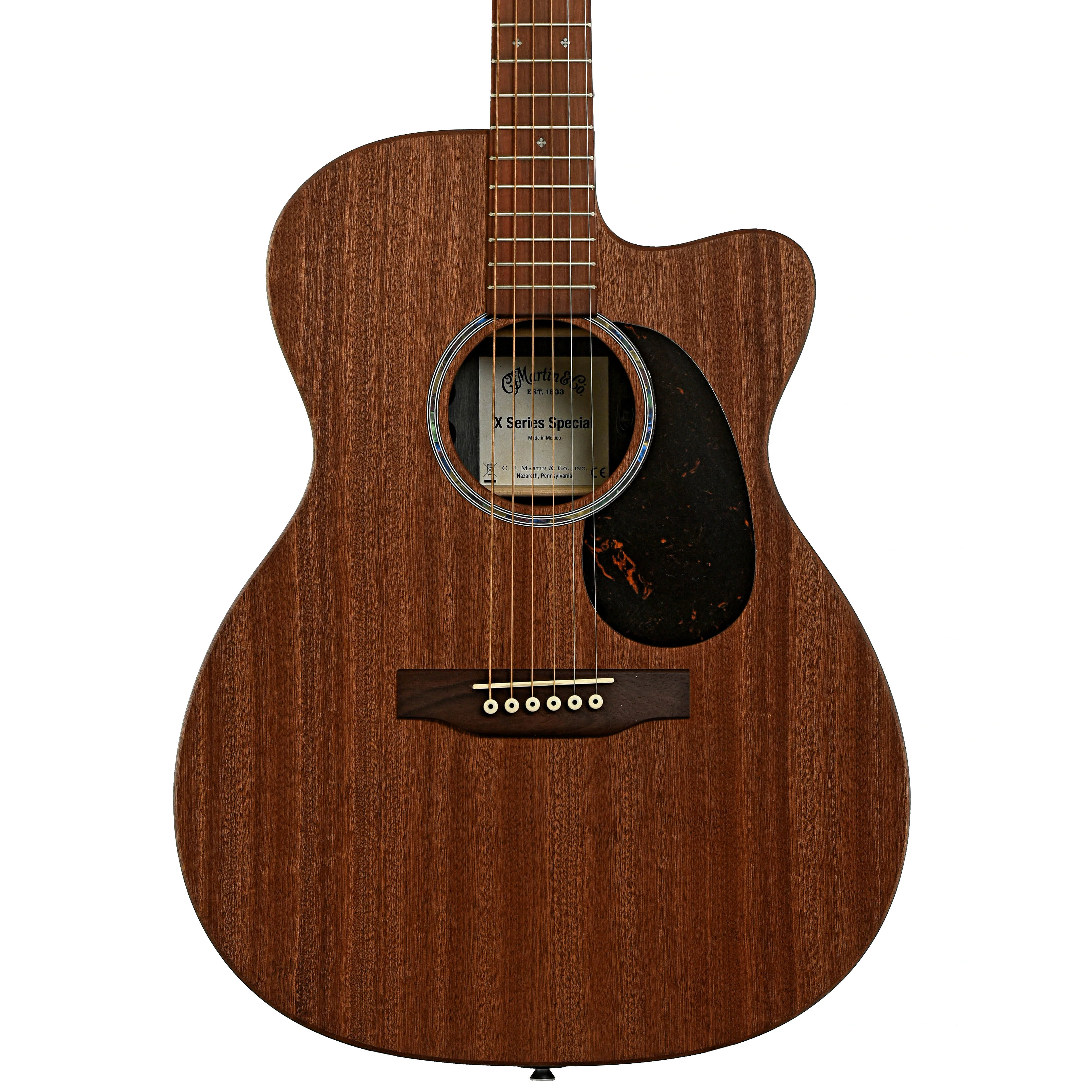 Martin OMC-X2E Ziricote Acoustic Guitar & Gigbag - Image 2
