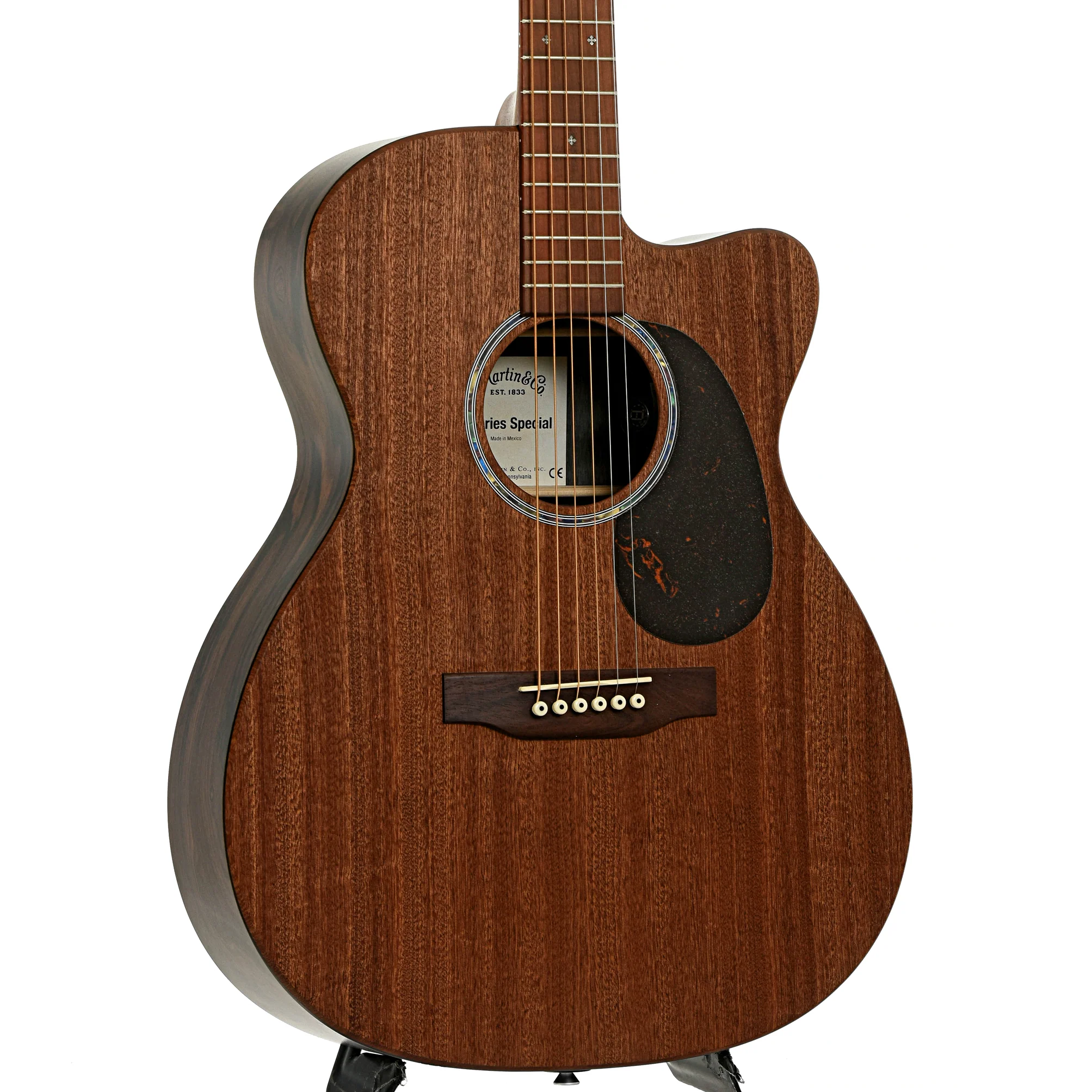 Martin OMC-X2E Ziricote Acoustic Guitar & Gigbag - Image 4