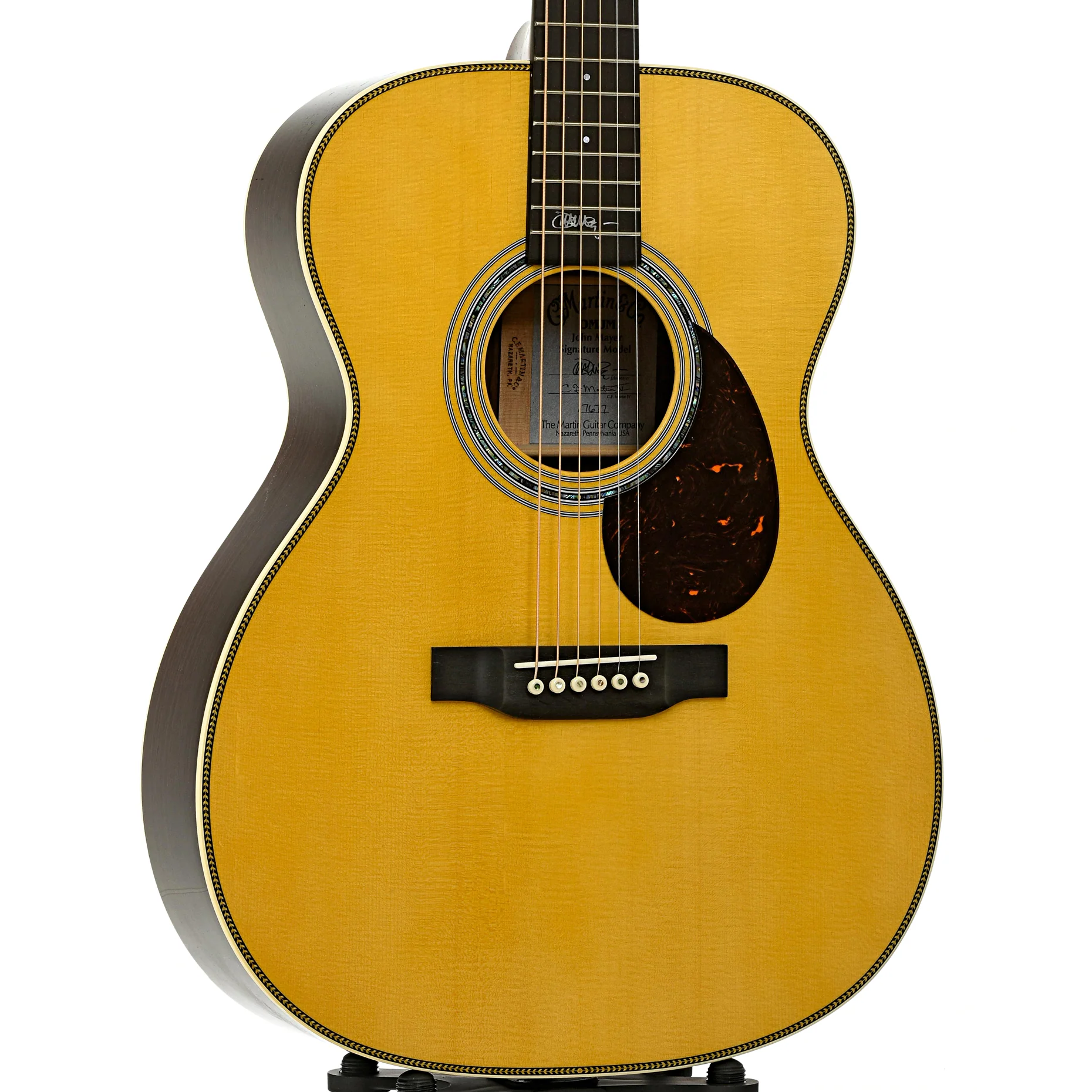 Martin OMJM John Mayer Signature Model Acoustic Guitar (2023) - Image 4