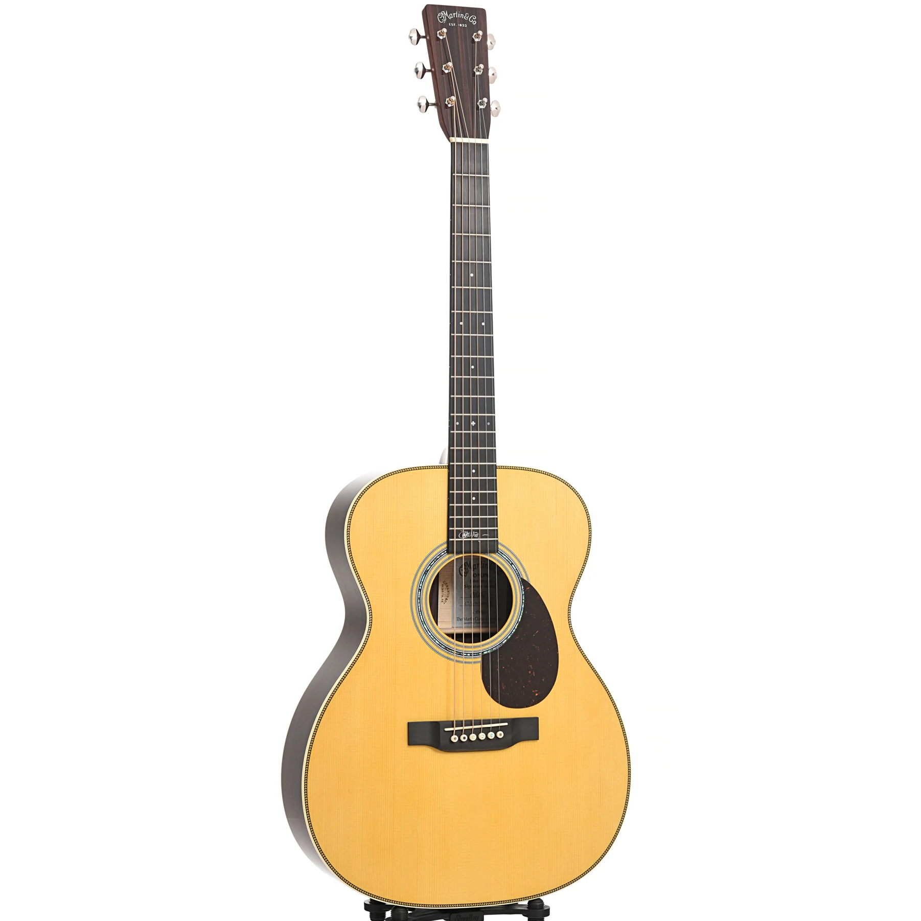 Martin OMJM John Mayer Signature Model Guitar & Case with Goldplus Pickup - Image 4
