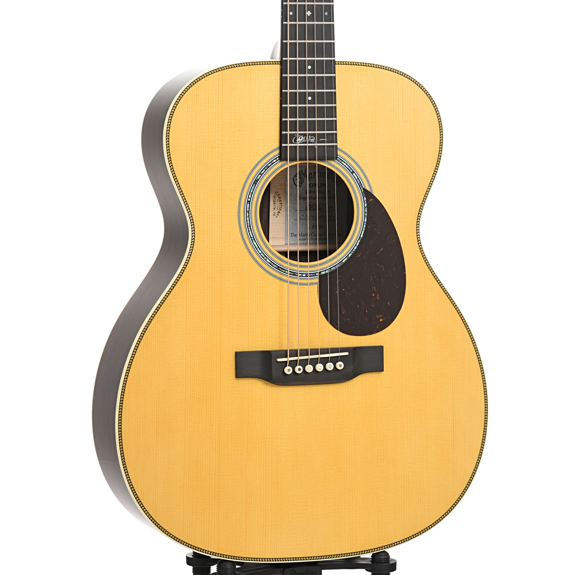 Martin OMJM John Mayer Signature Model Guitar & Case with Goldplus Pickup - Image 5