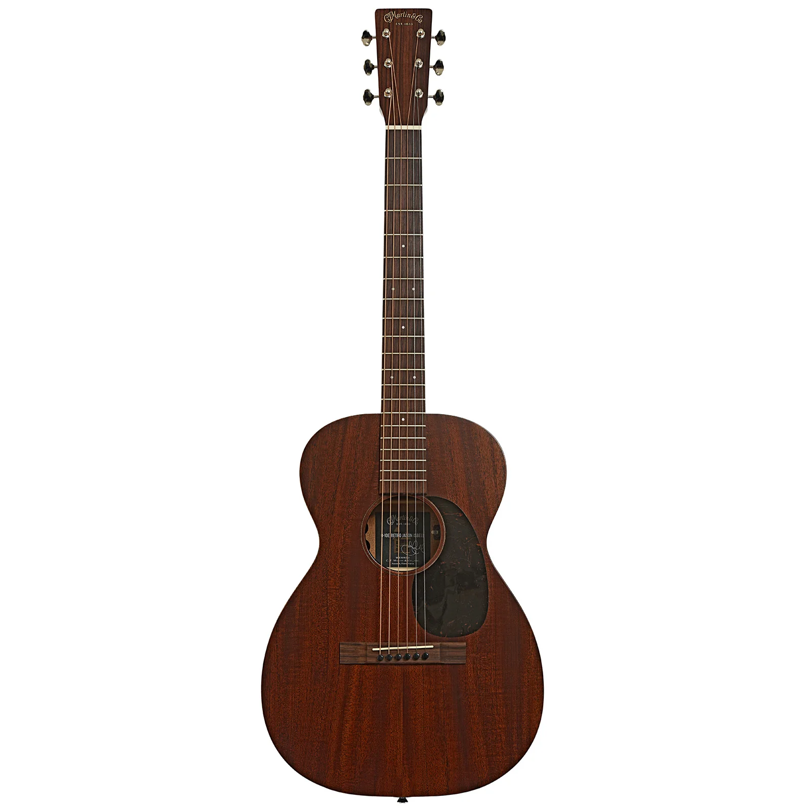 Martin Retro Jason Isbell 0-Size Acoustic Guitar & Case - Image 14