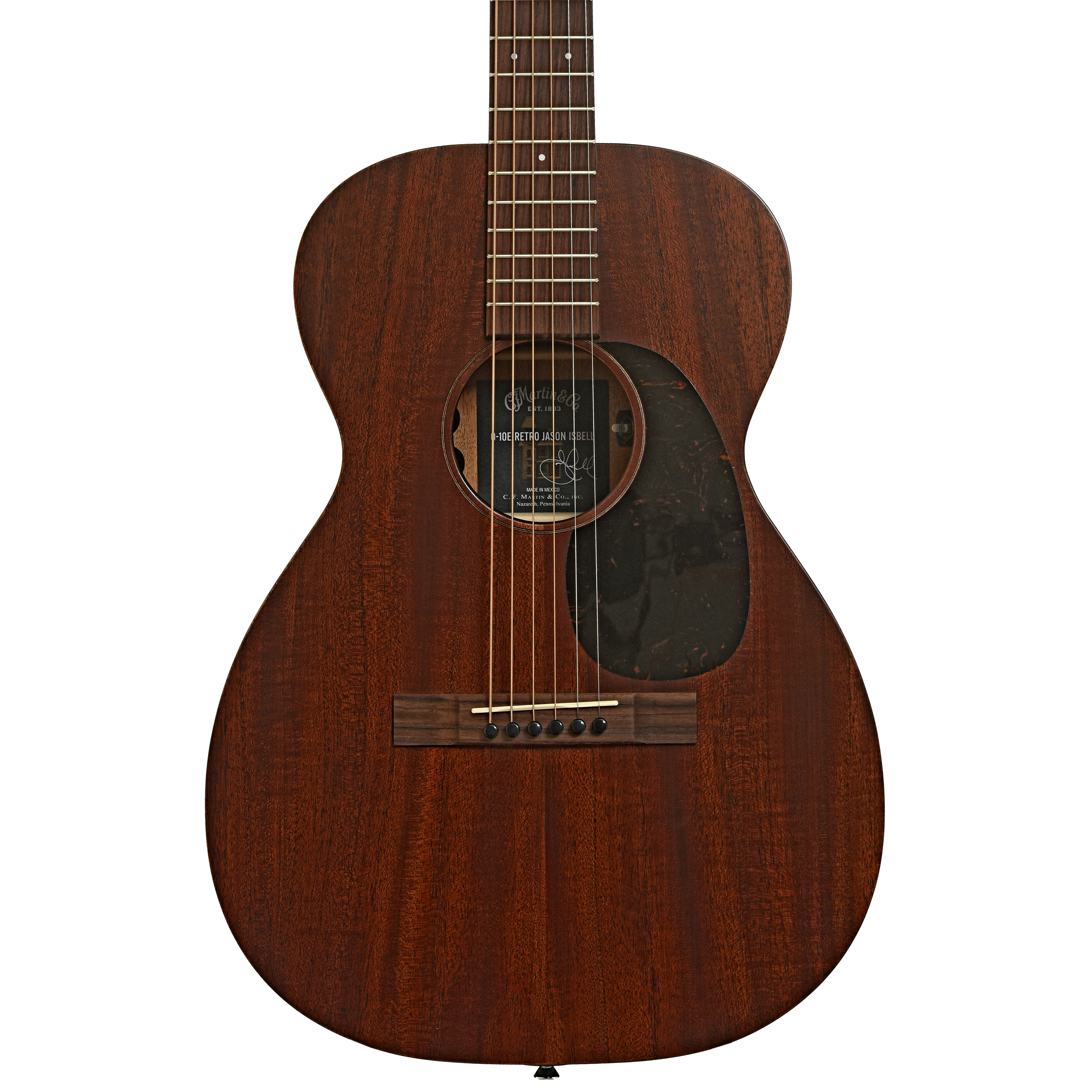 Martin Retro Jason Isbell 0-Size Acoustic Guitar & Case - Image 2