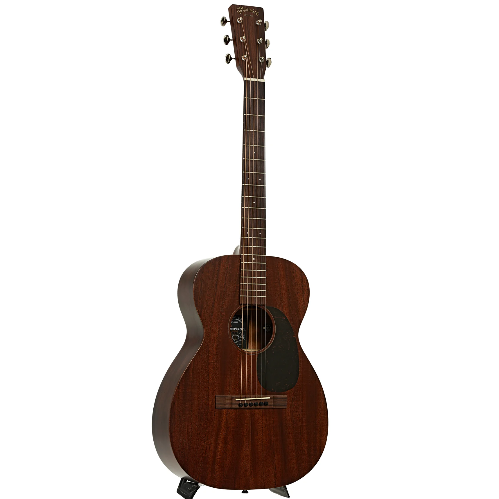 Martin Retro Jason Isbell 0-Size Acoustic Guitar & Case - Image 3
