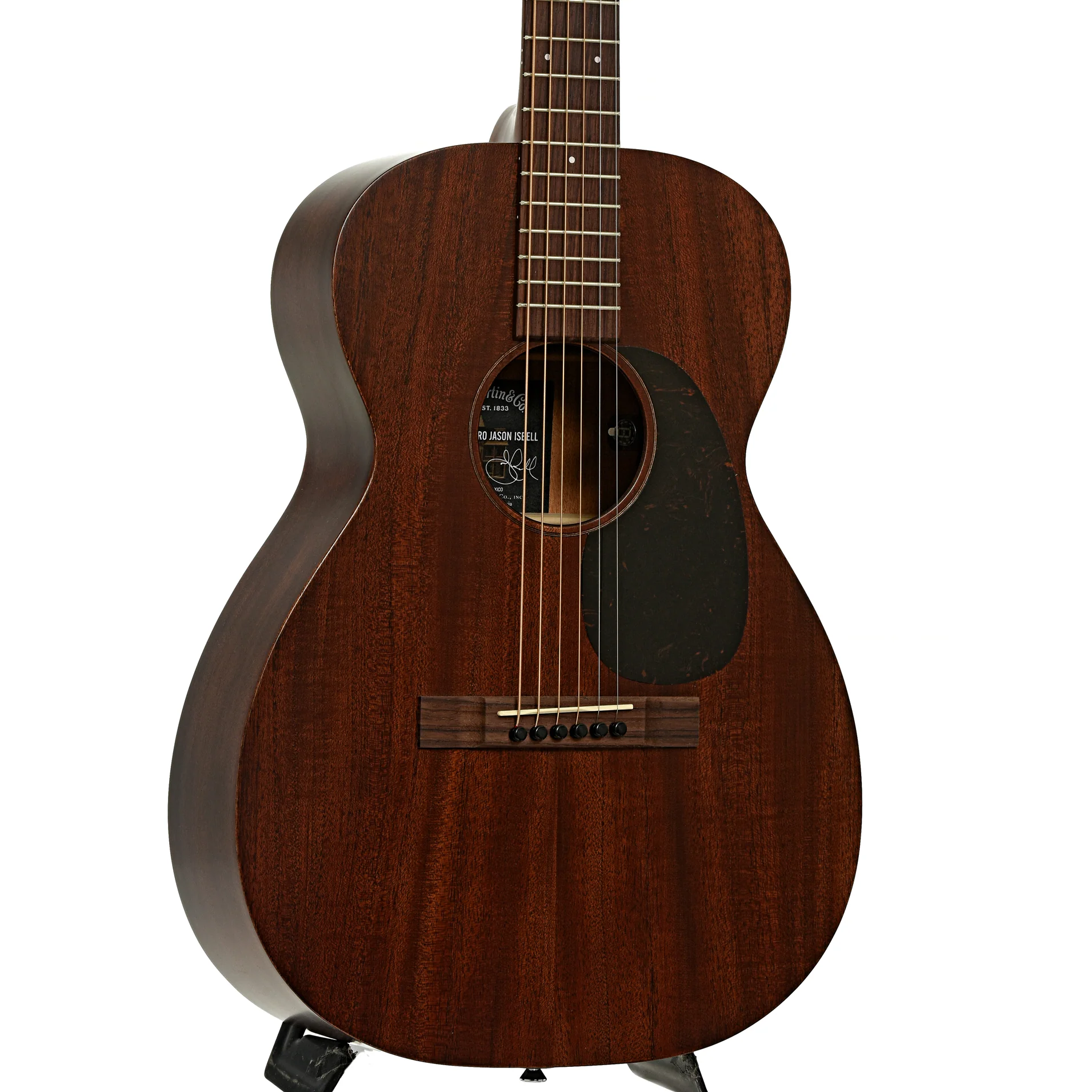 Martin Retro Jason Isbell 0-Size Acoustic Guitar & Case - Image 4