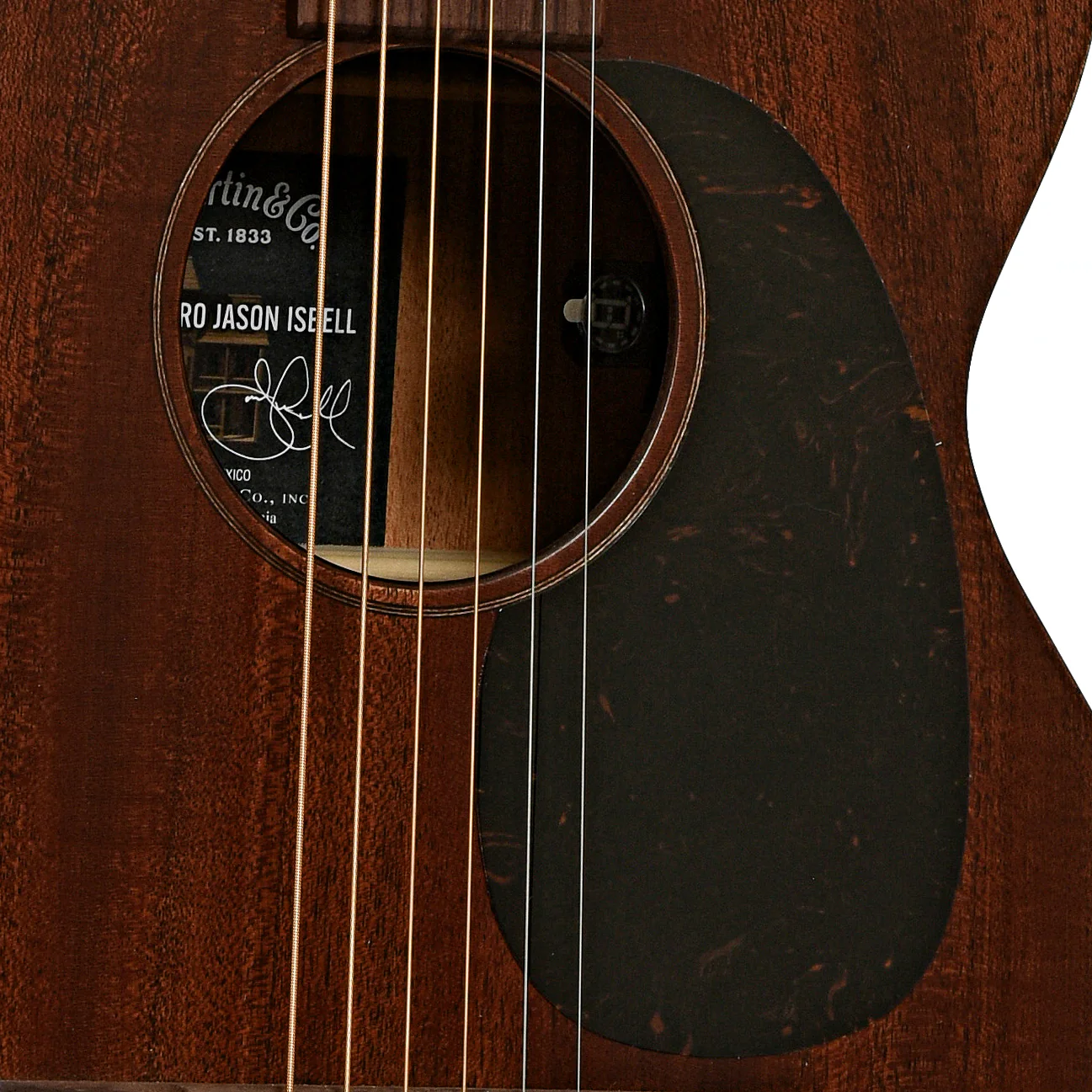 Martin Retro Jason Isbell 0-Size Acoustic Guitar & Case - Image 6