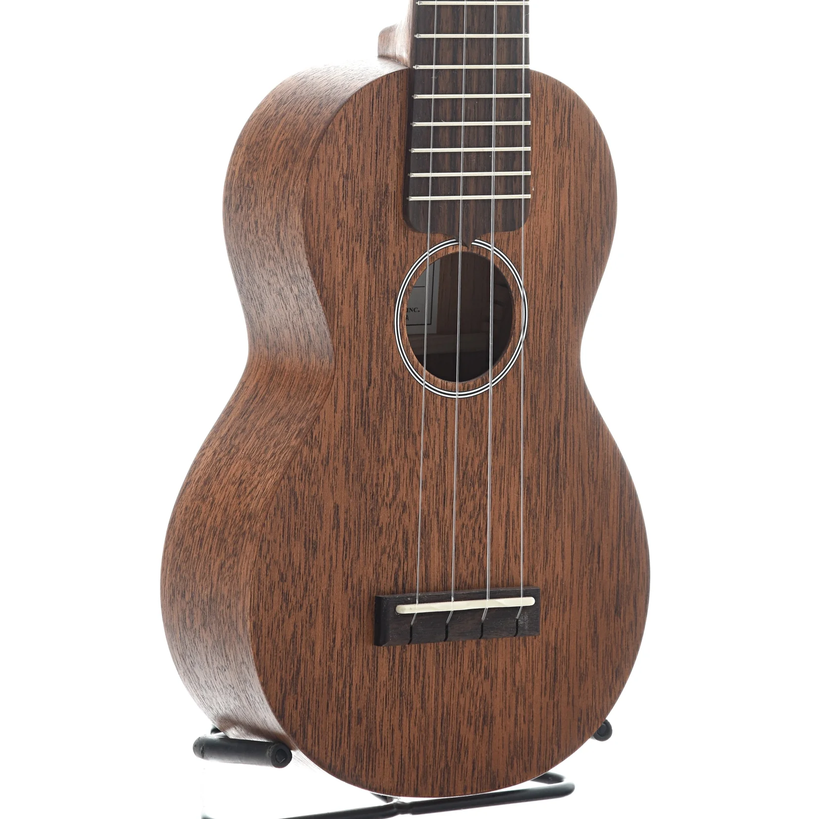 Martin S1 Lefthanded Uke, Soprano Mahogany Ukulele & Gigbag - Image 2
