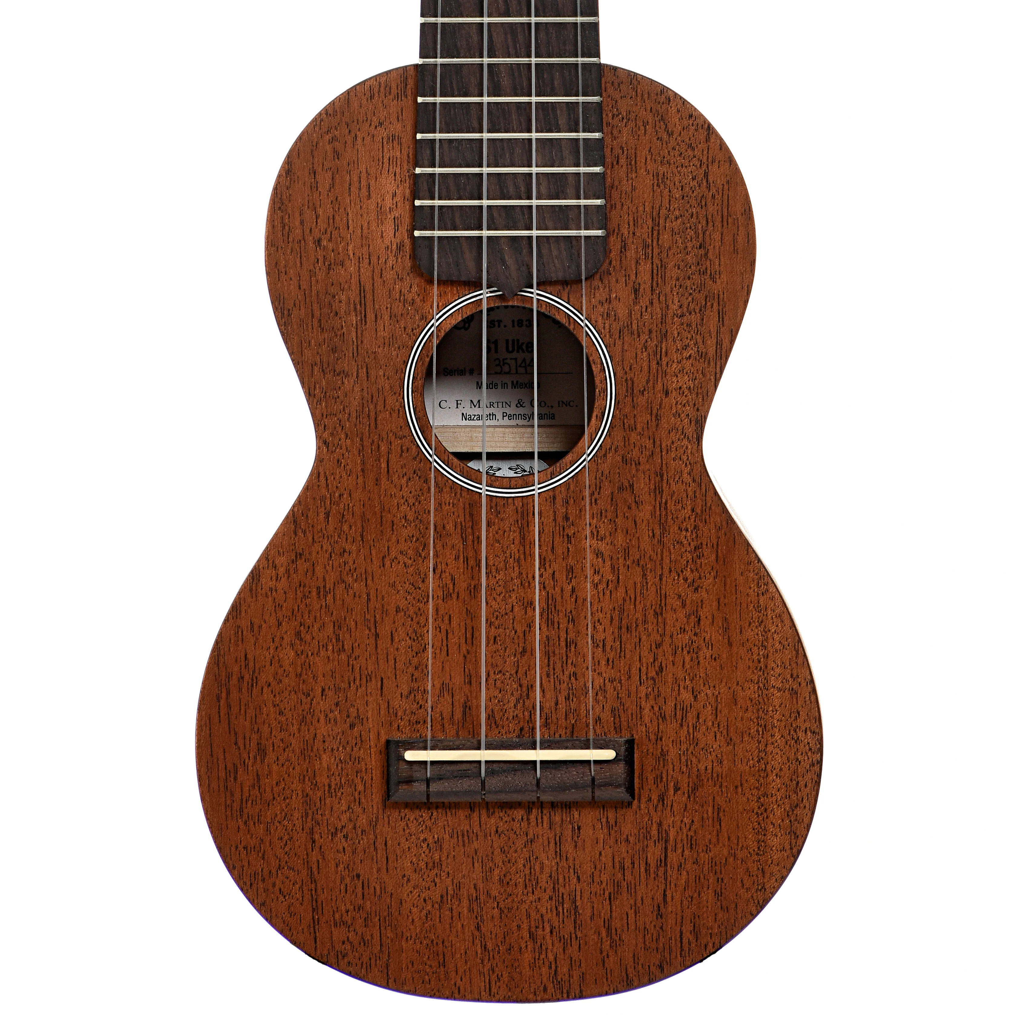 Martin S1 Uke, Soprano Mahogany Ukulele & Gigbag