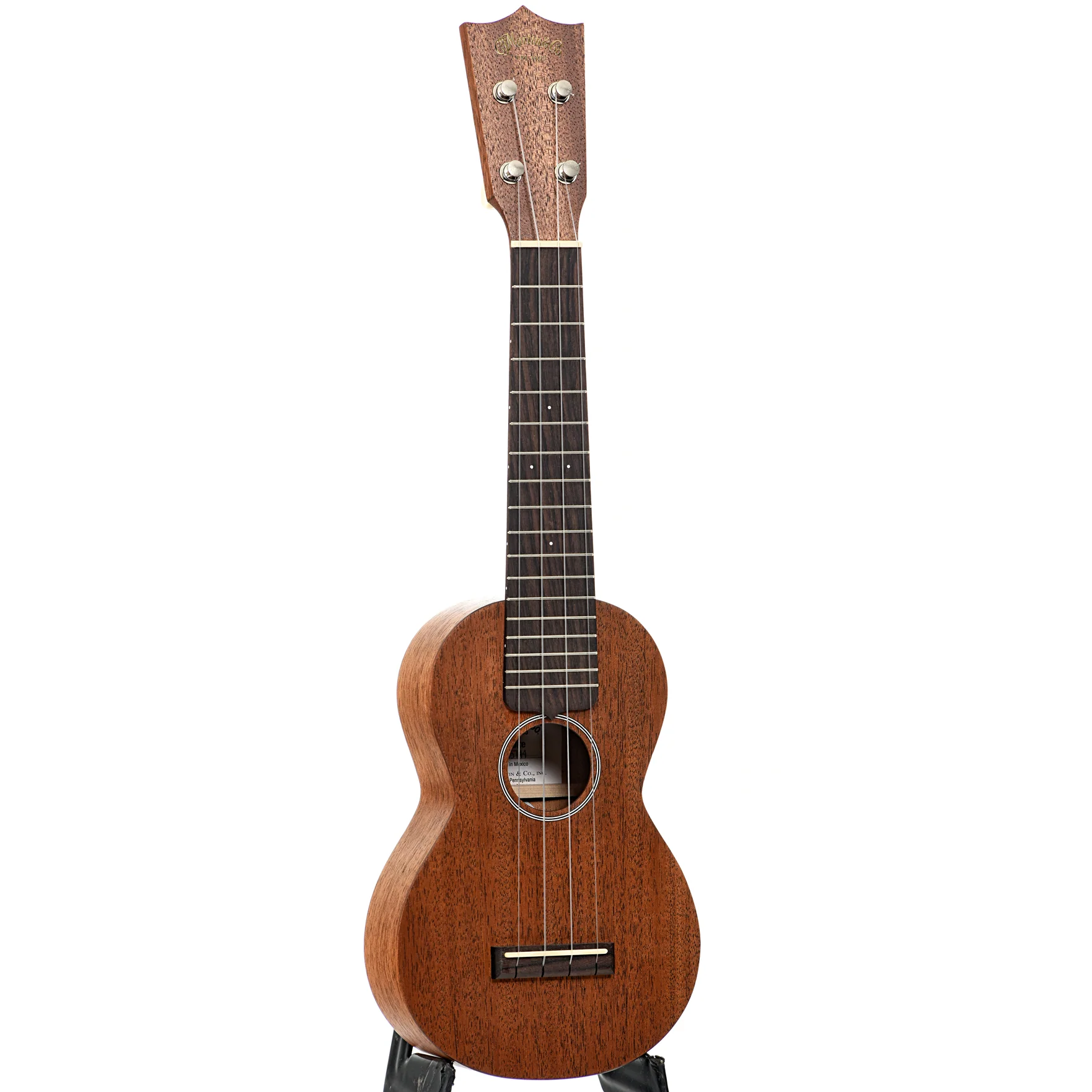Martin S1 Uke, Soprano Mahogany Ukulele & Gigbag - Image 3