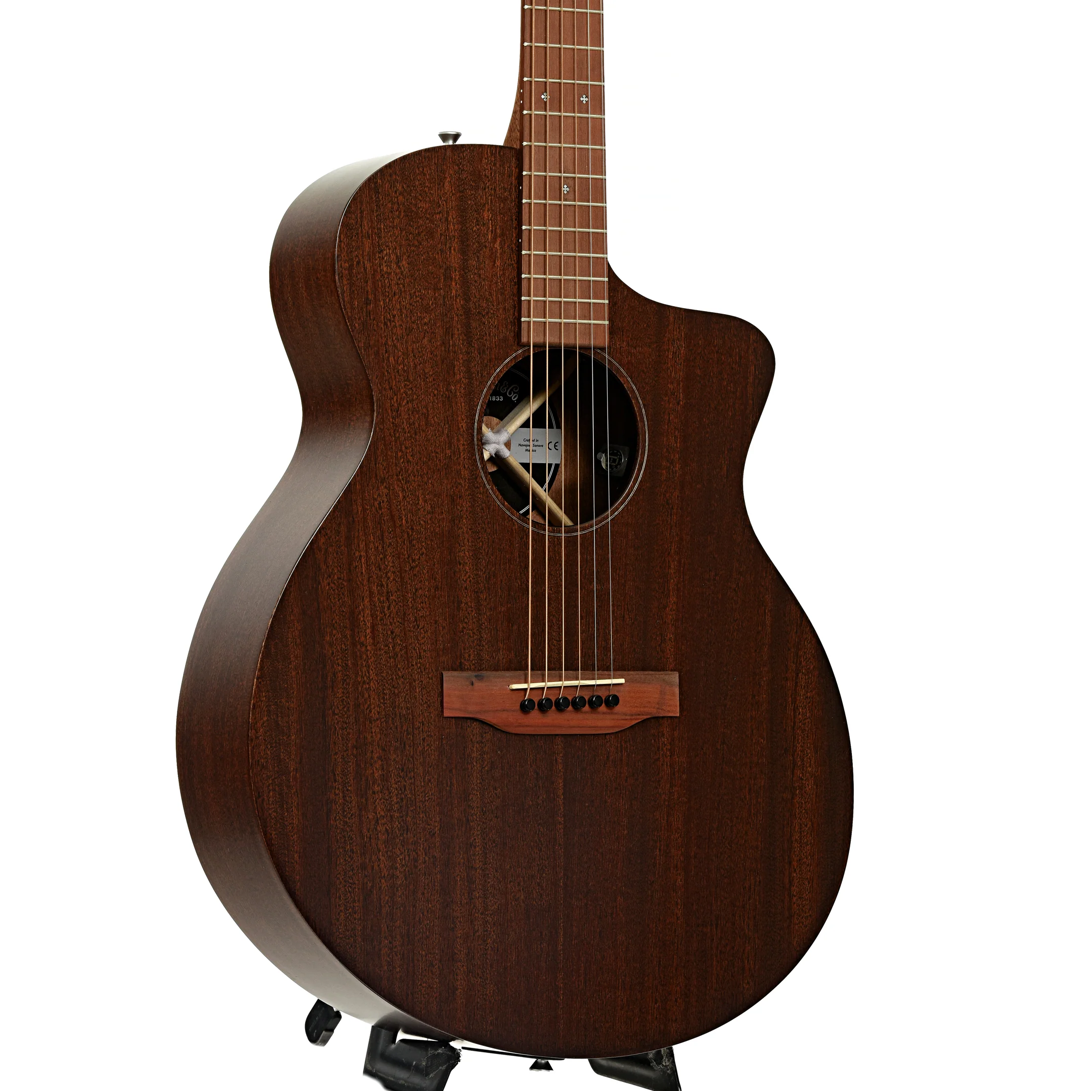 Martin SC-10E Modern Sapele Road Series Acoustic Guitar & Gigbag - Image 4
