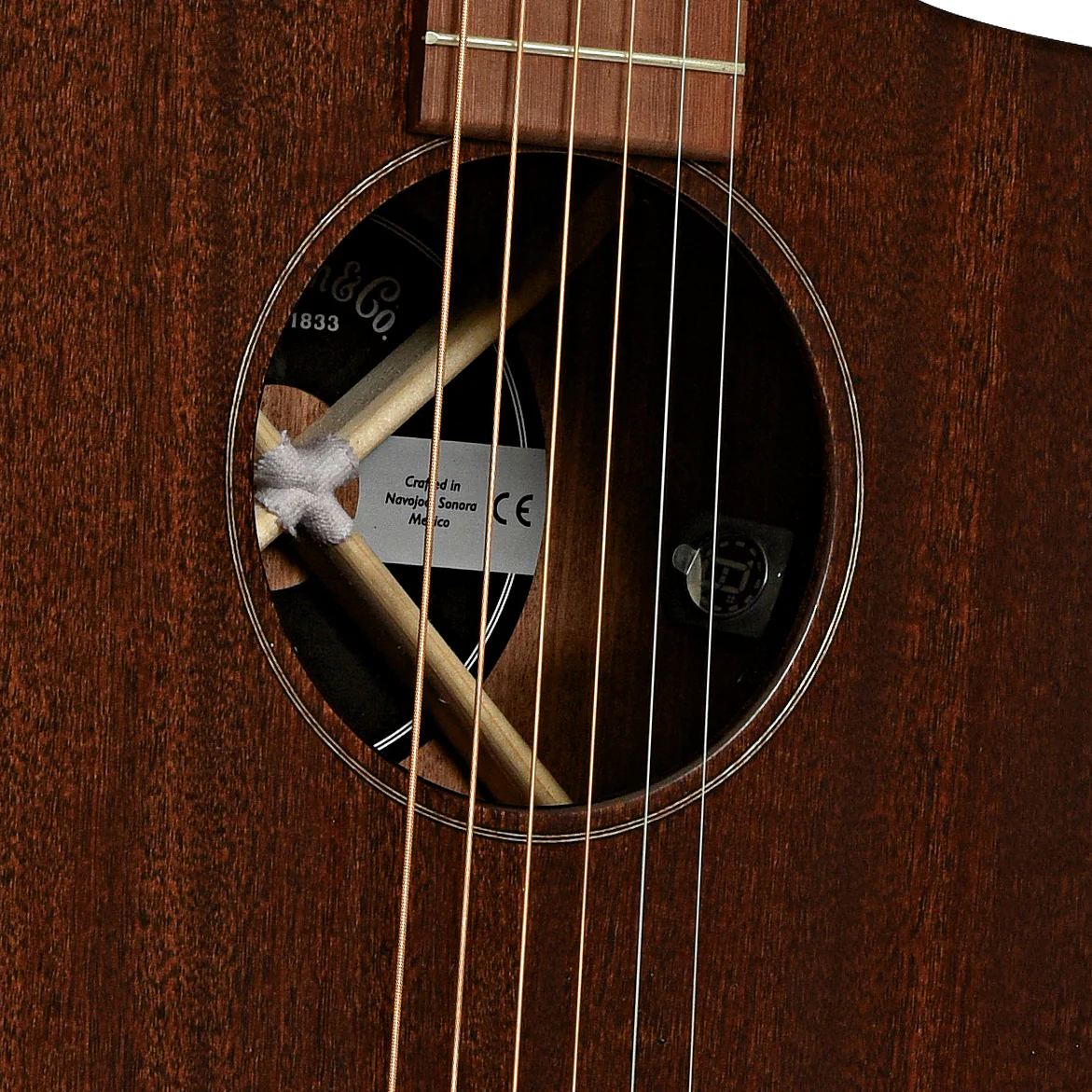 Martin SC-10E Modern Sapele Road Series Acoustic Guitar & Gigbag - Image 6
