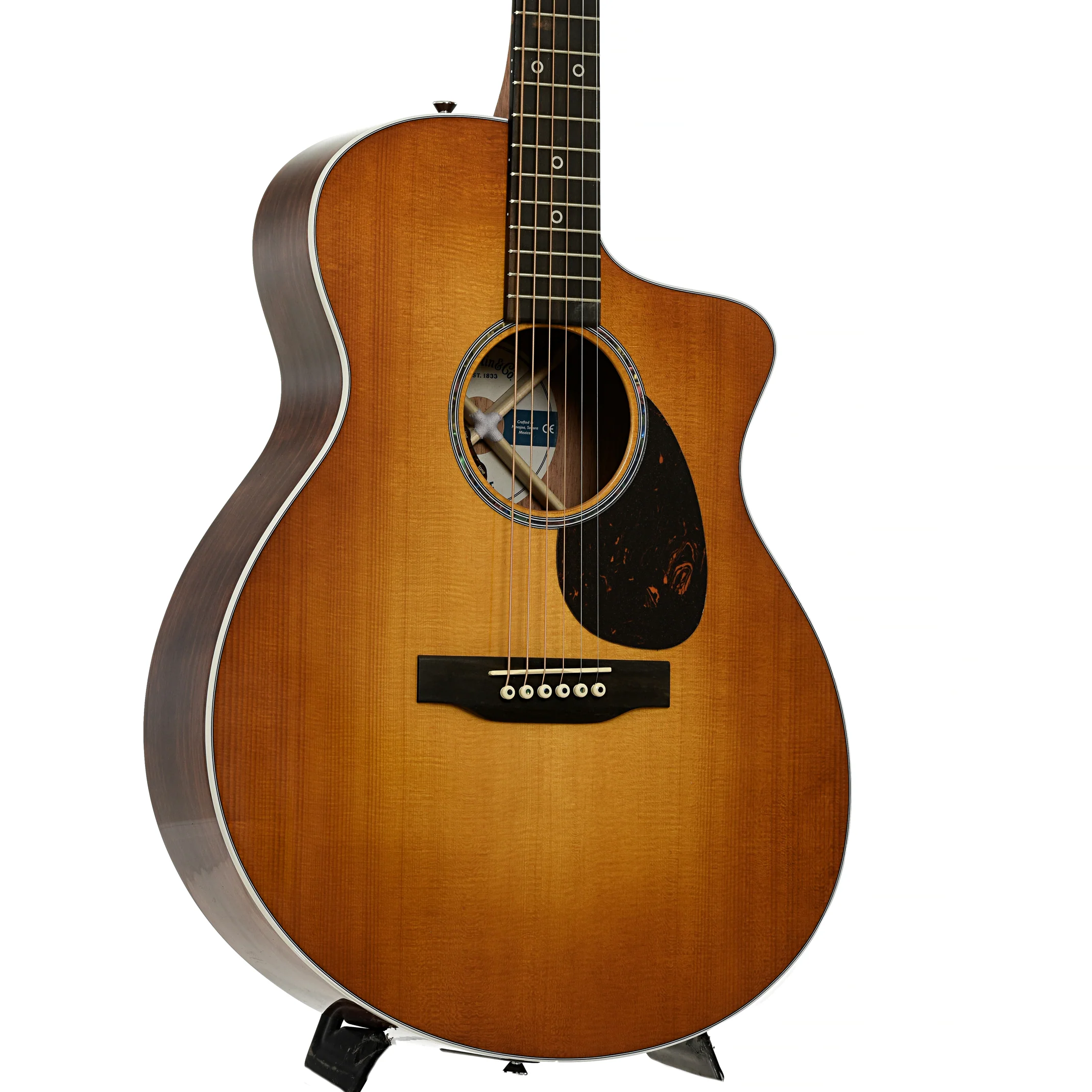 Martin SC-13E Modern Sunburst Road Series Acoustic Guitar & Gigbag - Image 4