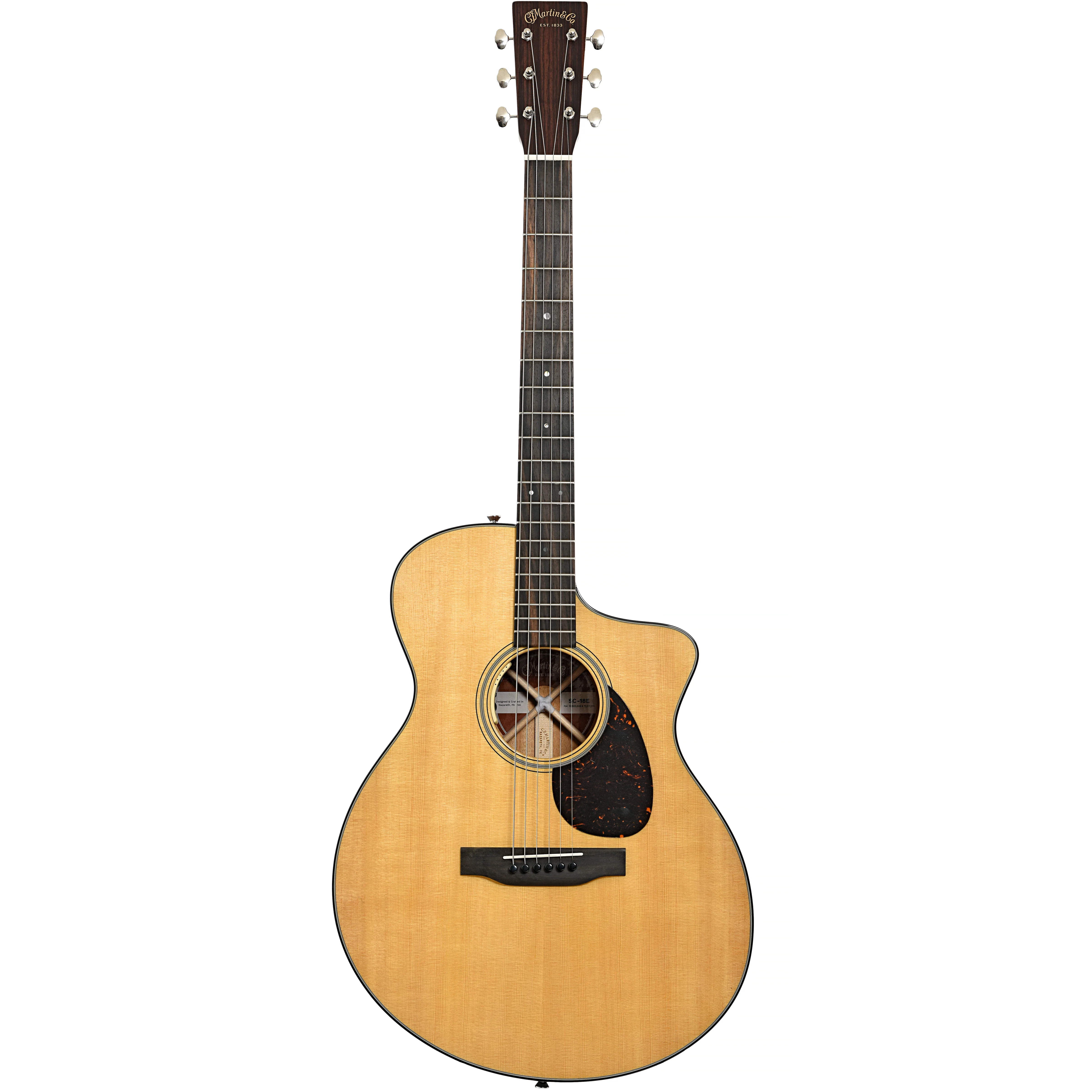 Martin SC-18E Acoustic Guitar & Case - Image 14
