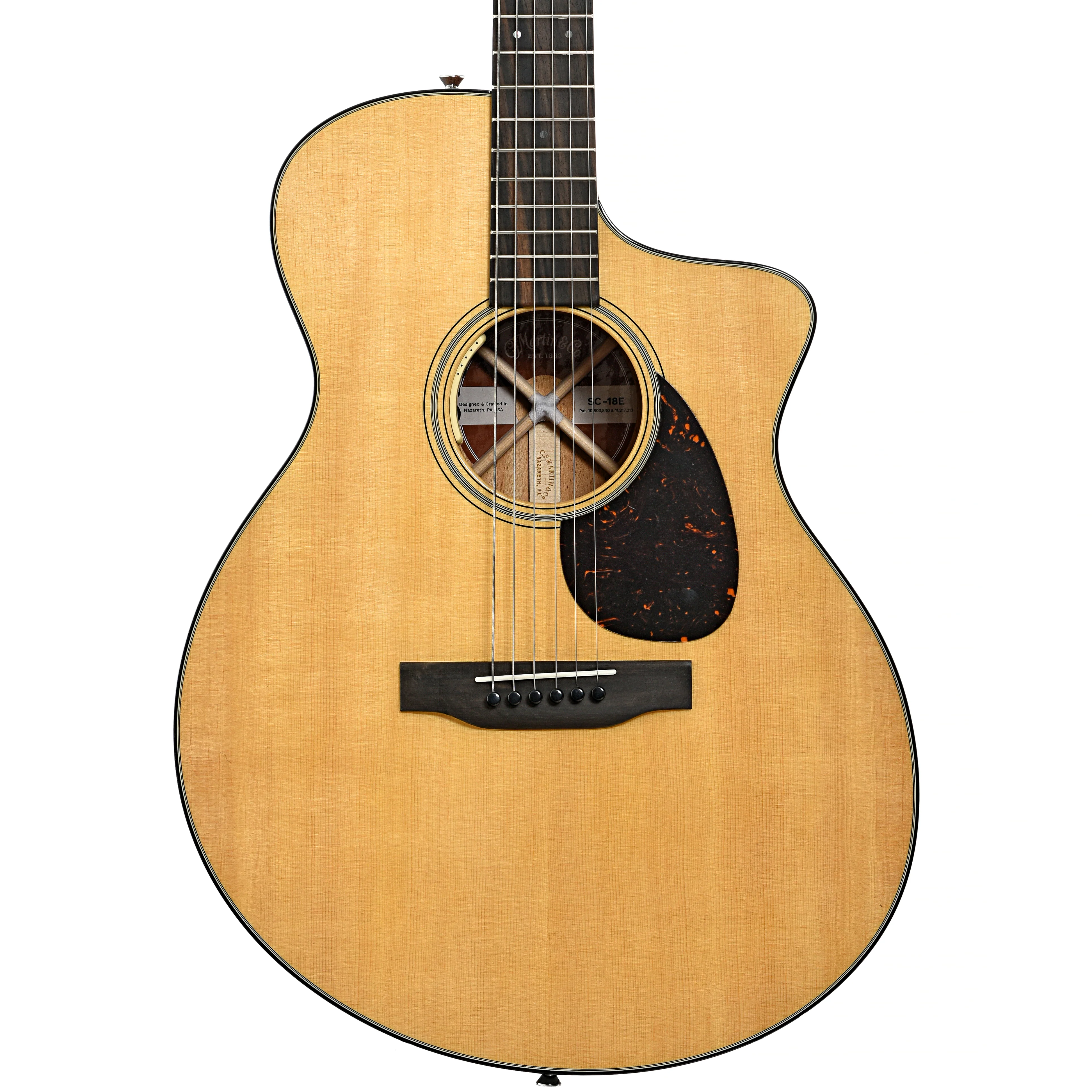 Martin SC-18E Acoustic Guitar & Case - Image 2