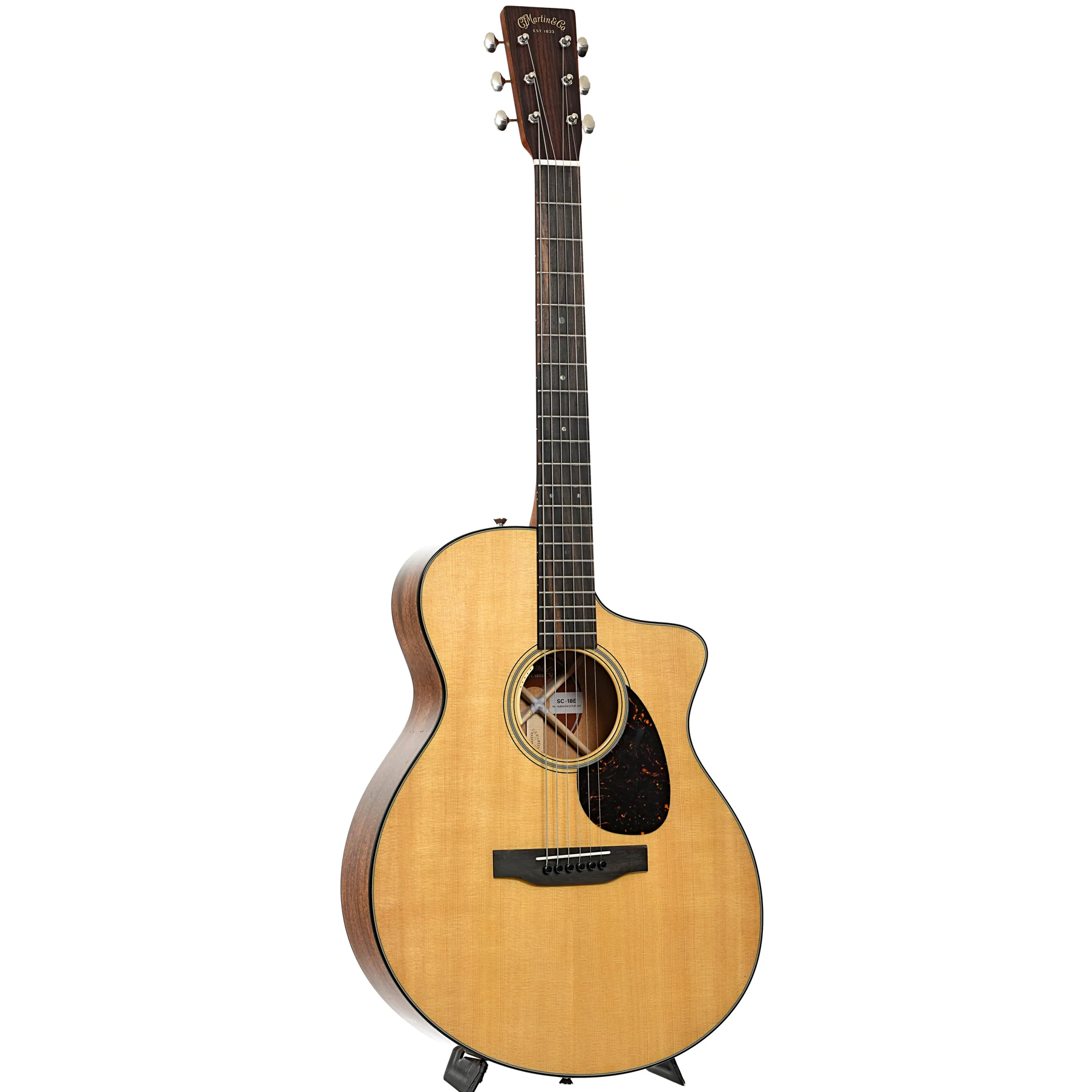 Martin SC-18E Acoustic Guitar & Case - Image 3