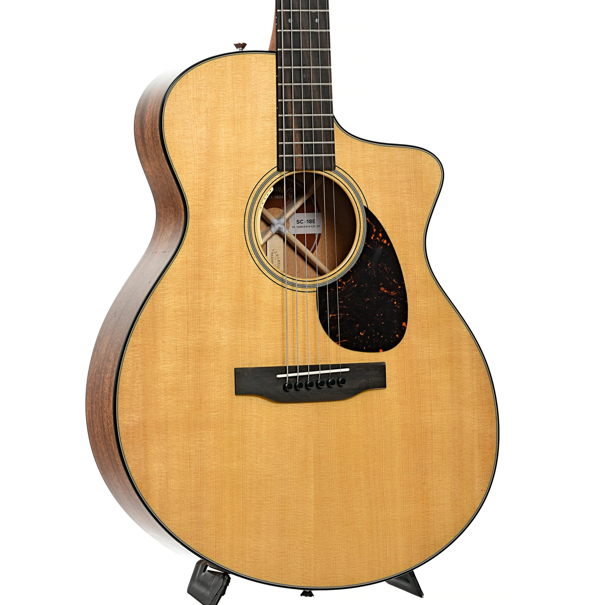 Martin SC-18E Acoustic Guitar & Case - Image 4