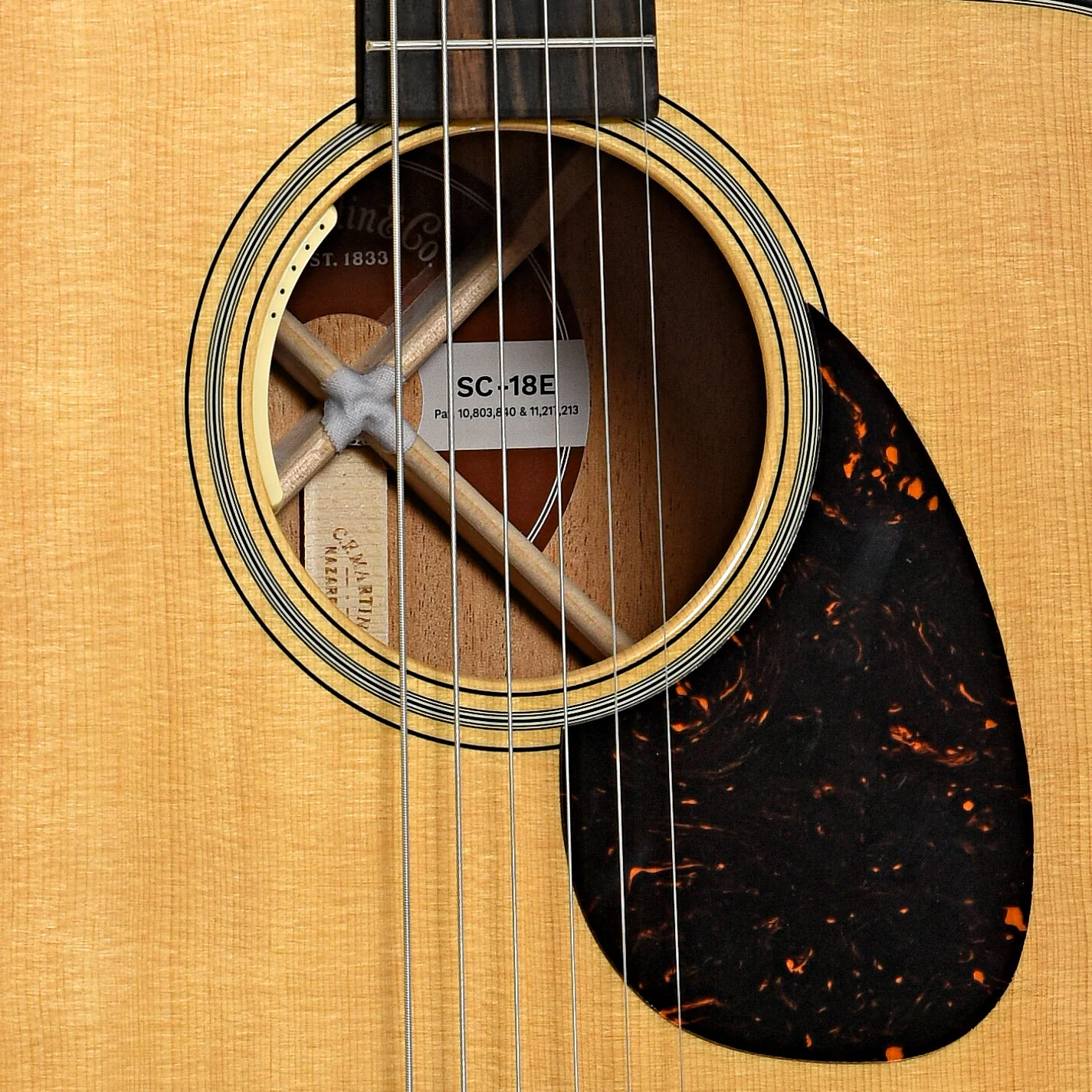 Martin SC-18E Acoustic Guitar & Case - Image 6