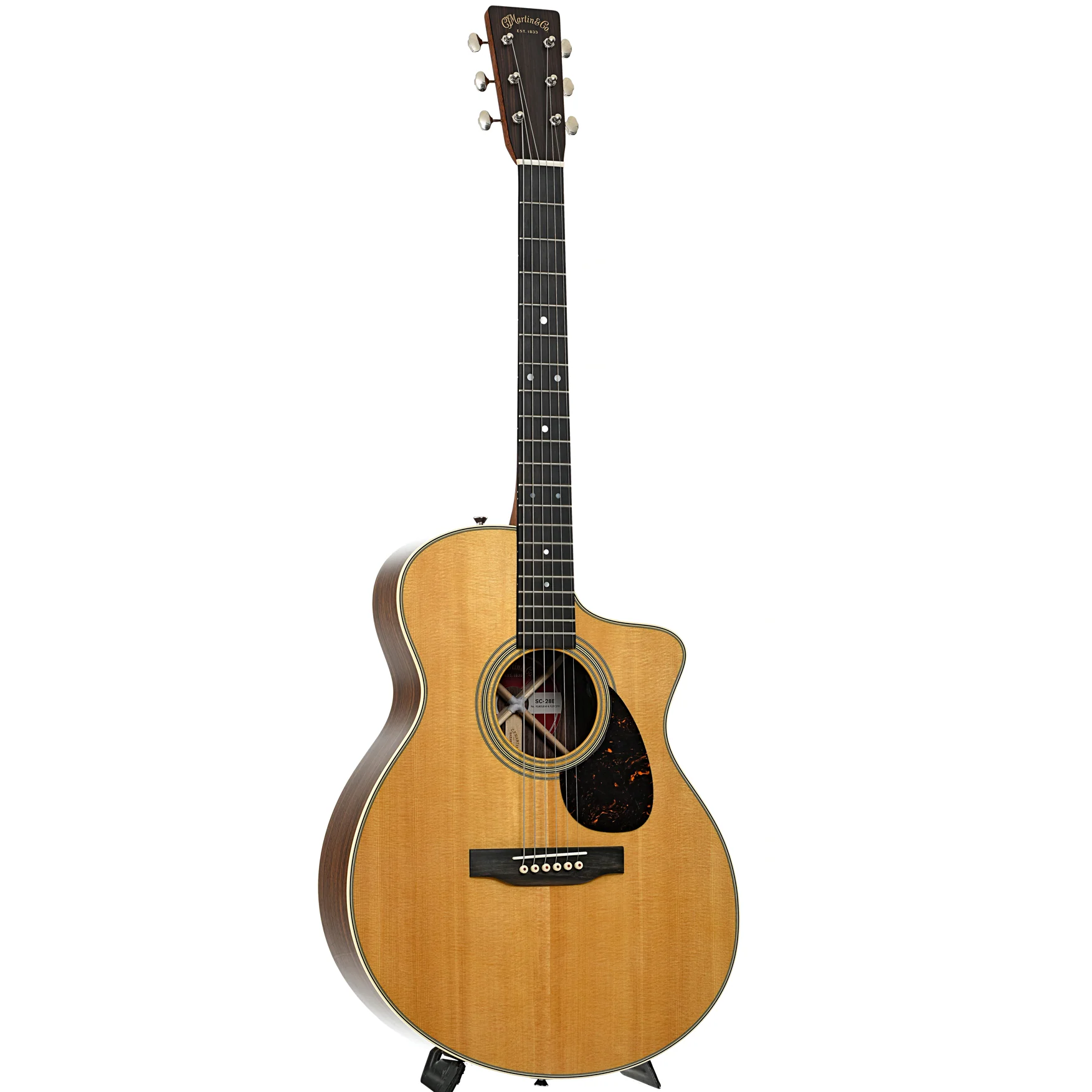 Martin SC-28E Acoustic Guitar & Case, w/ Fishman Pickup - Image 3
