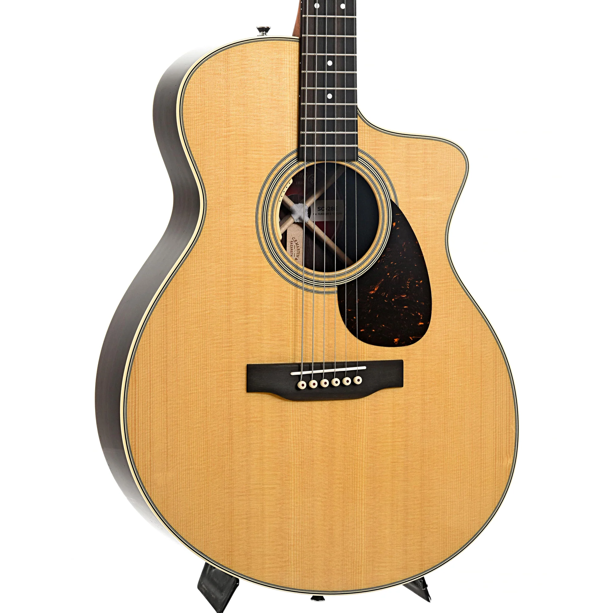 Martin SC-28E Acoustic Guitar & Case, w/ LR Baggs Pickup - Image 4