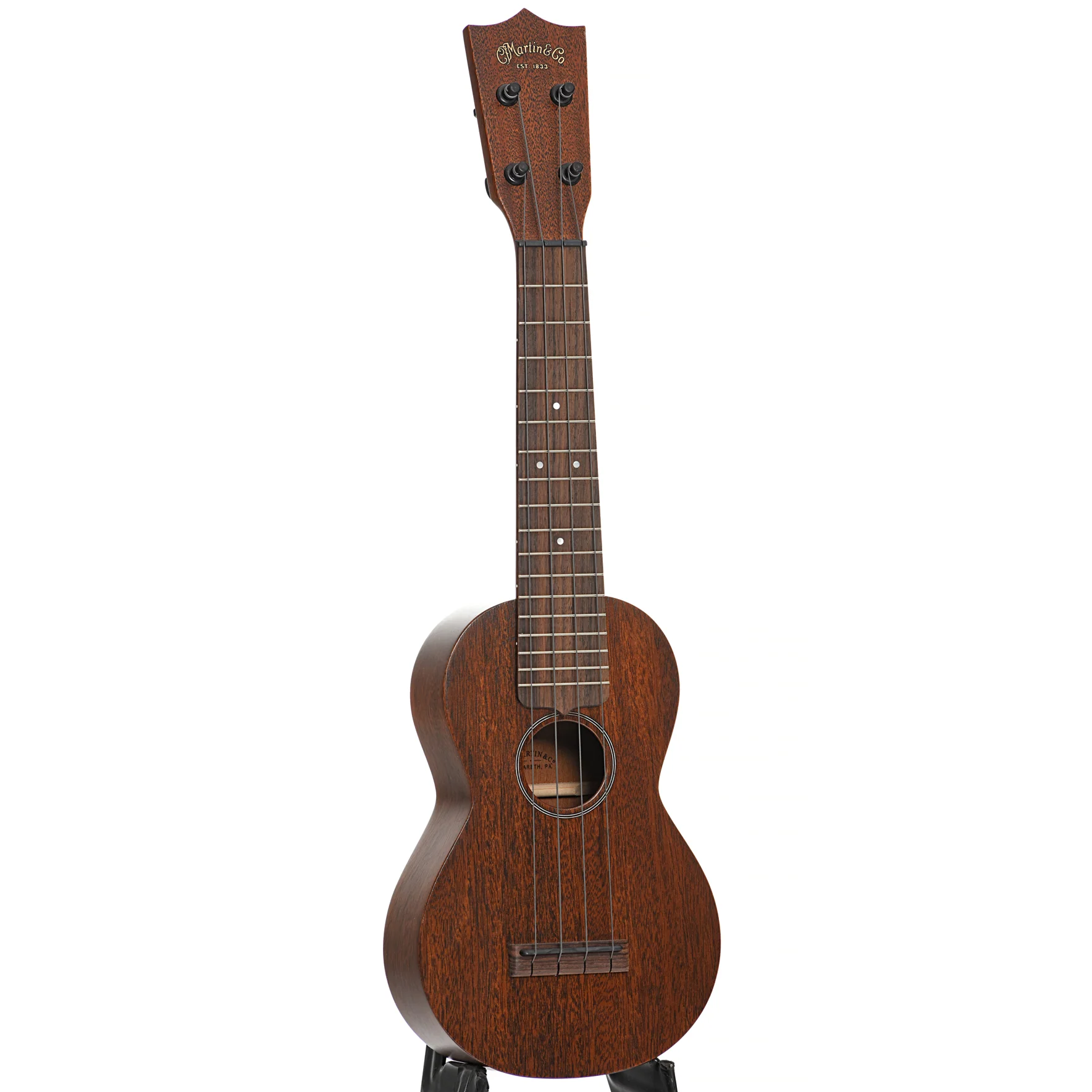 Martin Style 0 Soprano Ukulele & Gigbag, Shopworn - Image 3