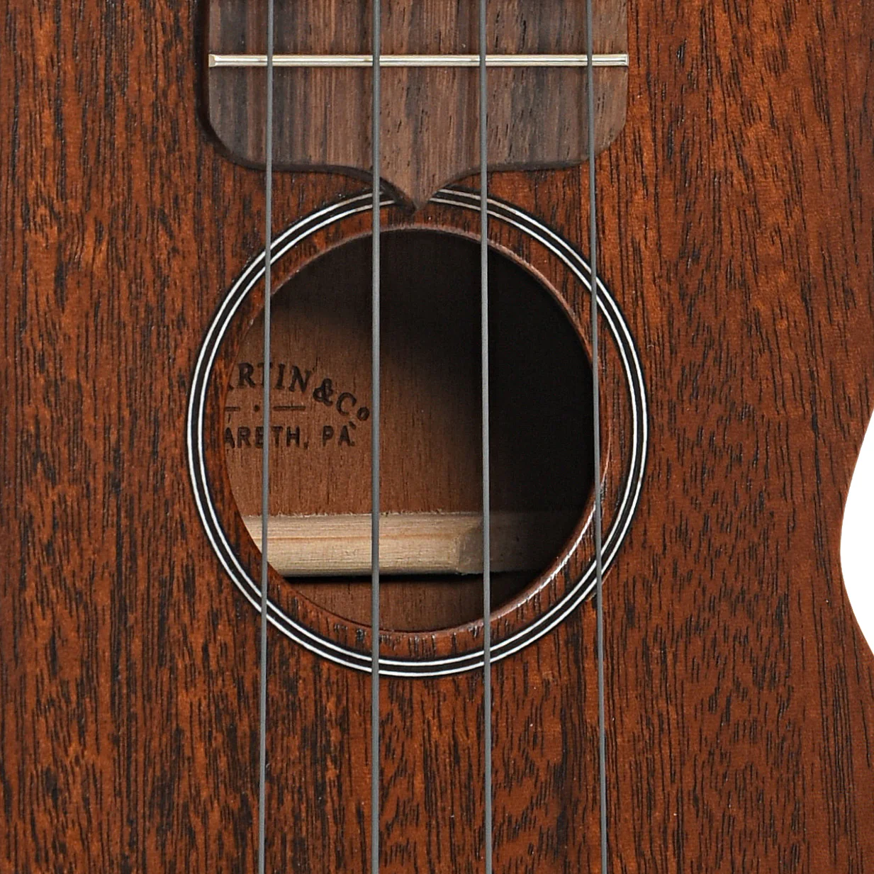 Martin Style 0 Soprano Ukulele & Gigbag, Shopworn - Image 6