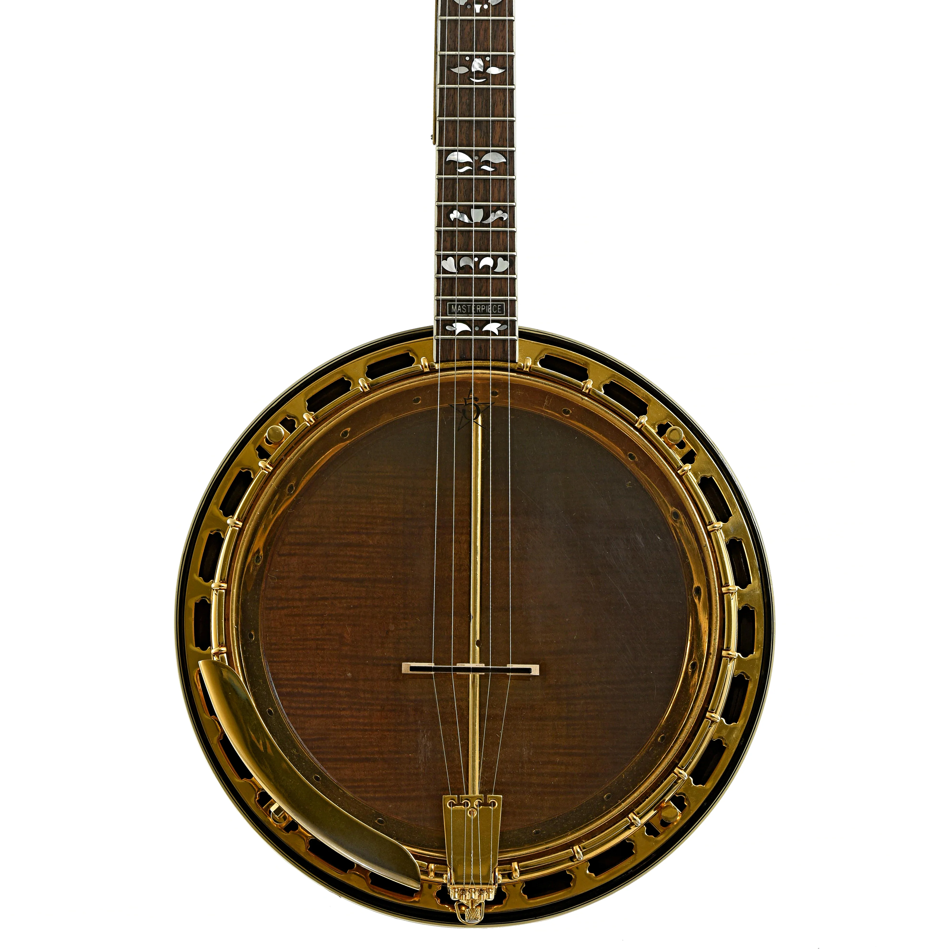 Masterpiece Hearts and Flowers Gold Resonator Banjo (1970's) - Image 16