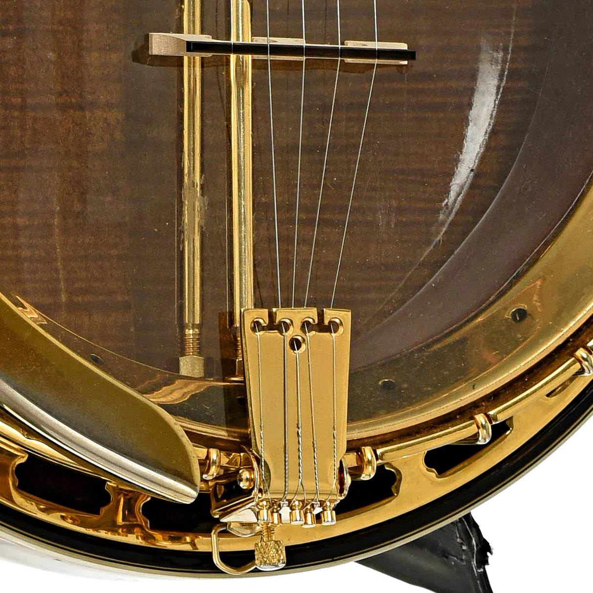 Masterpiece Hearts and Flowers Gold Resonator Banjo (1970's) - Image 4