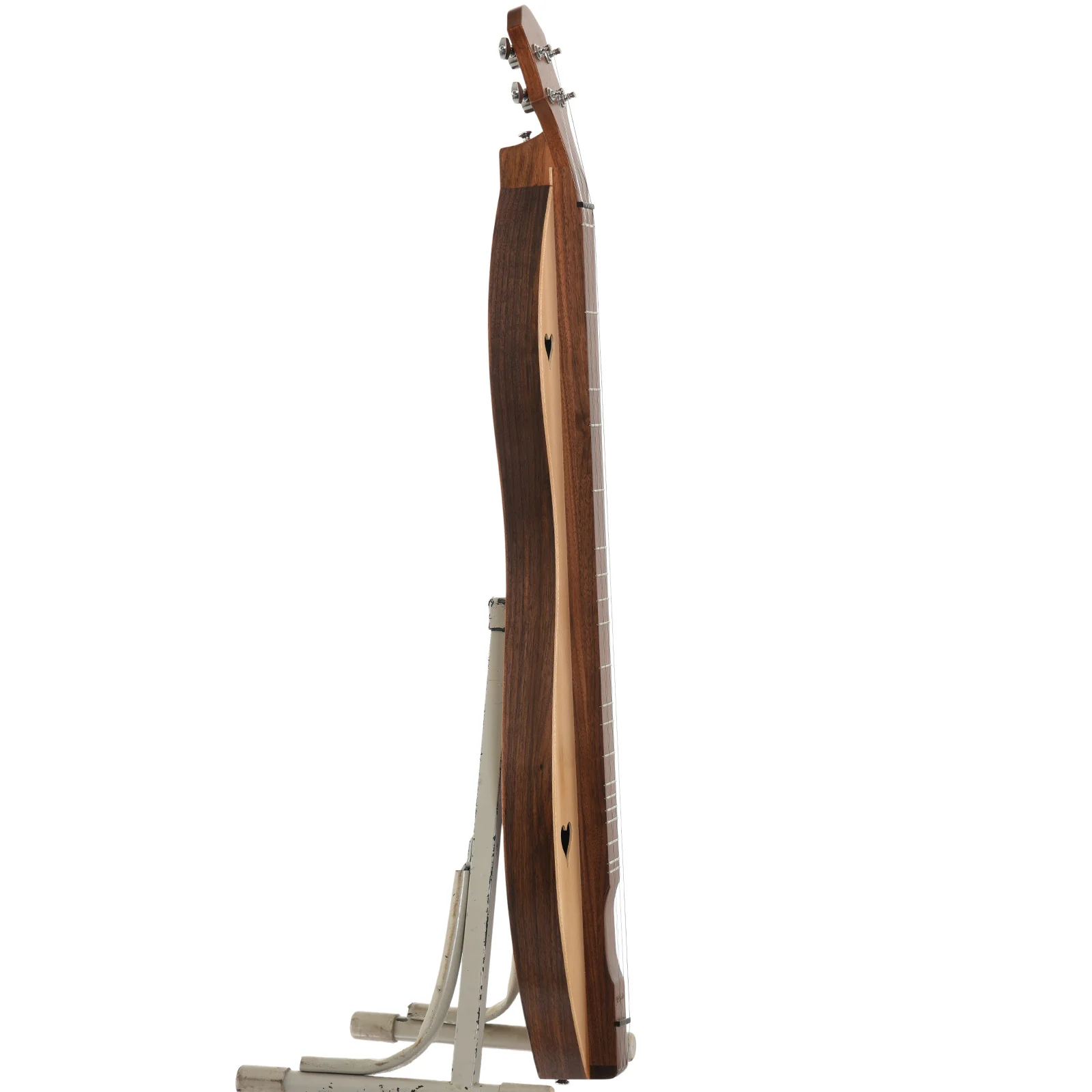 McSpadden 4FH26WSY Walnut & Sycamore Lap Dulcimer & Gigbag, Short Scale - Image 9