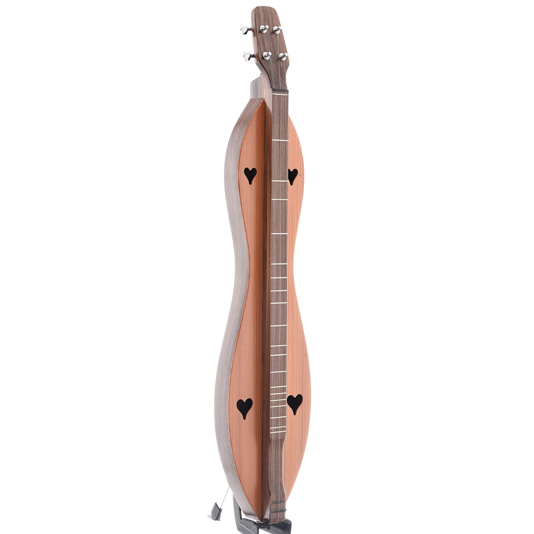 McSpadden 4FHWR Walnut & Redwood Lap Dulcimer & Gigbag - Image 2