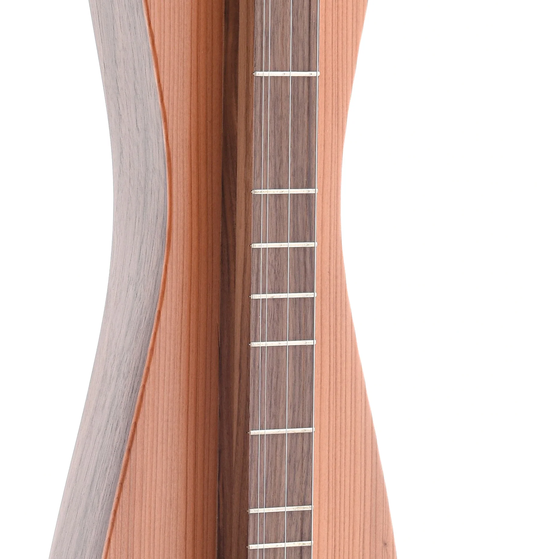 McSpadden 4FHWR Walnut & Redwood Lap Dulcimer & Gigbag - Image 5