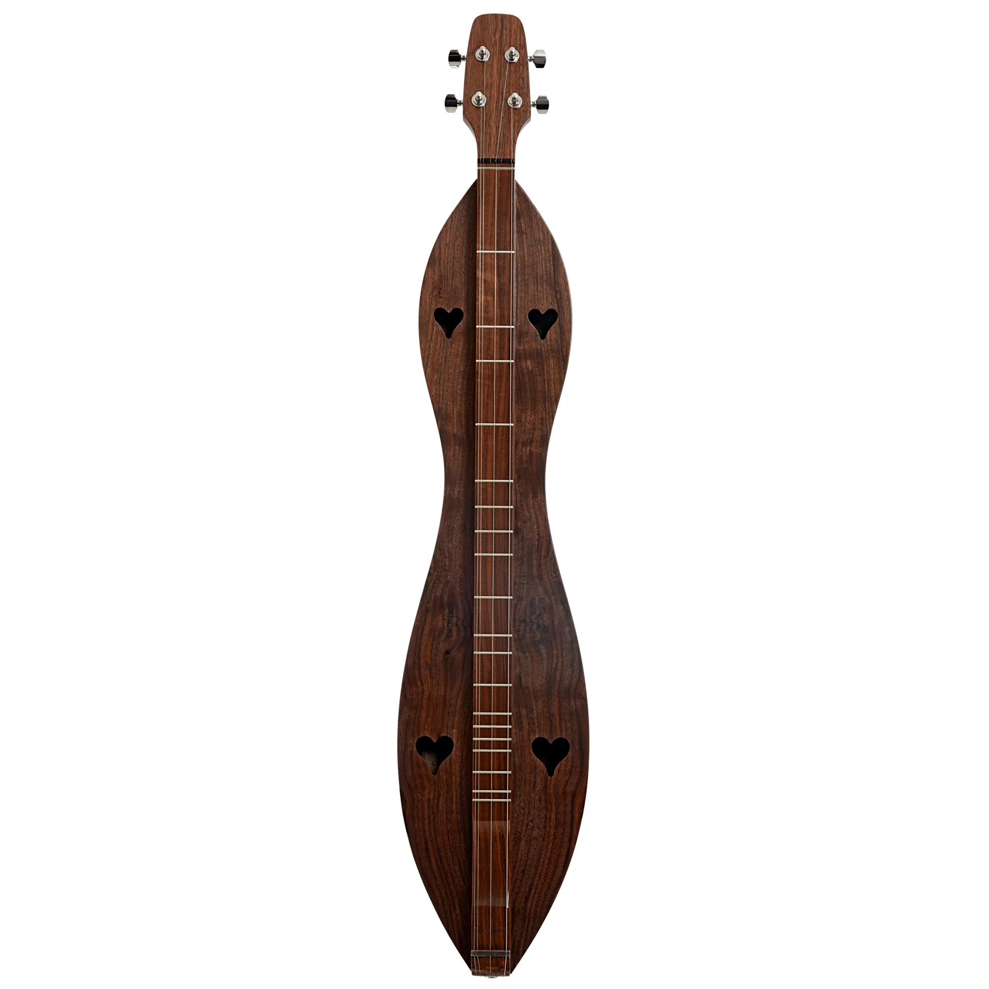 McSpadden 4FHWW Walnut Lap Dulcimer & Gigbag - Image 2