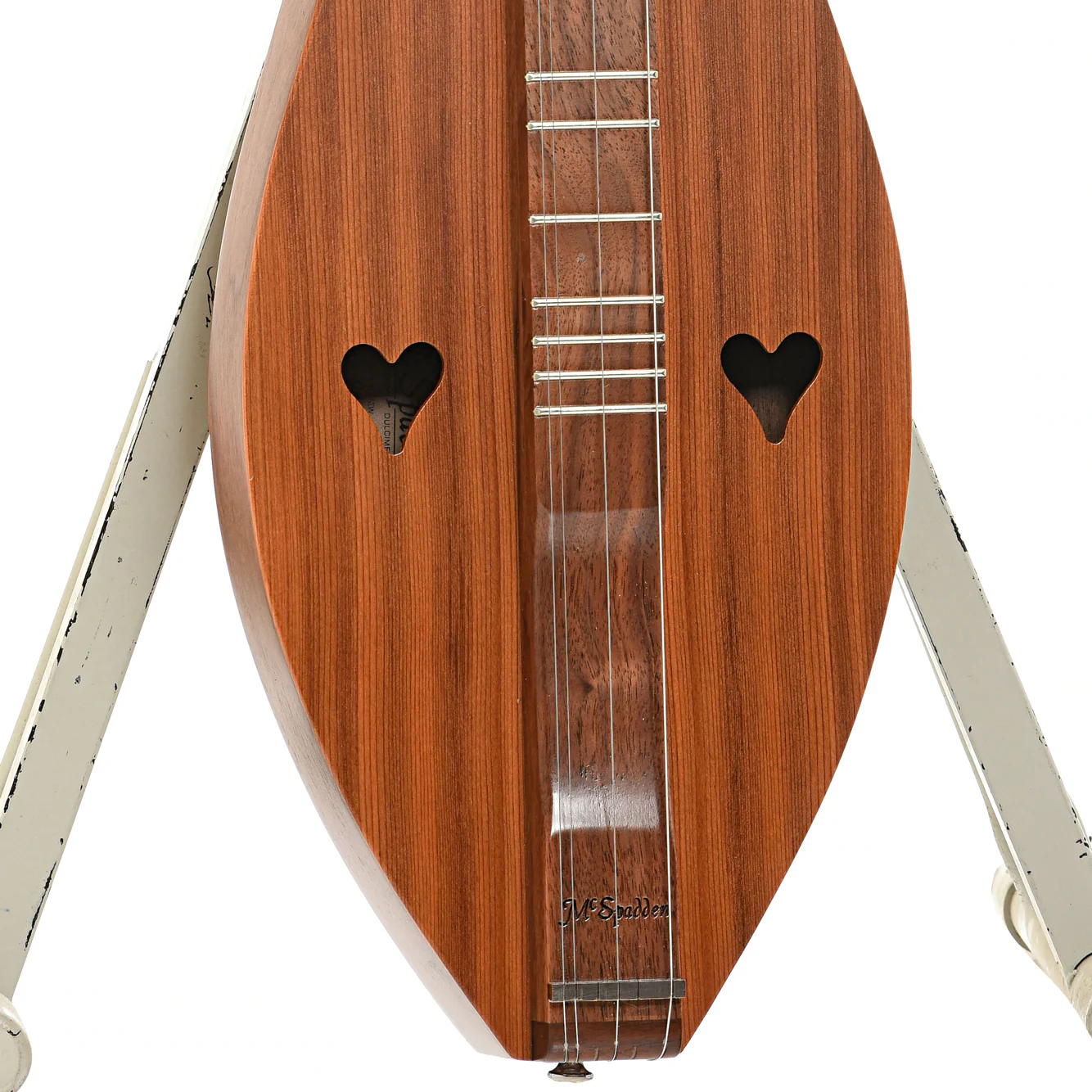McSpadden Ginger 3/4 Size Walnut & Redwood Lap Dulcimer & Gigbag - Image 3