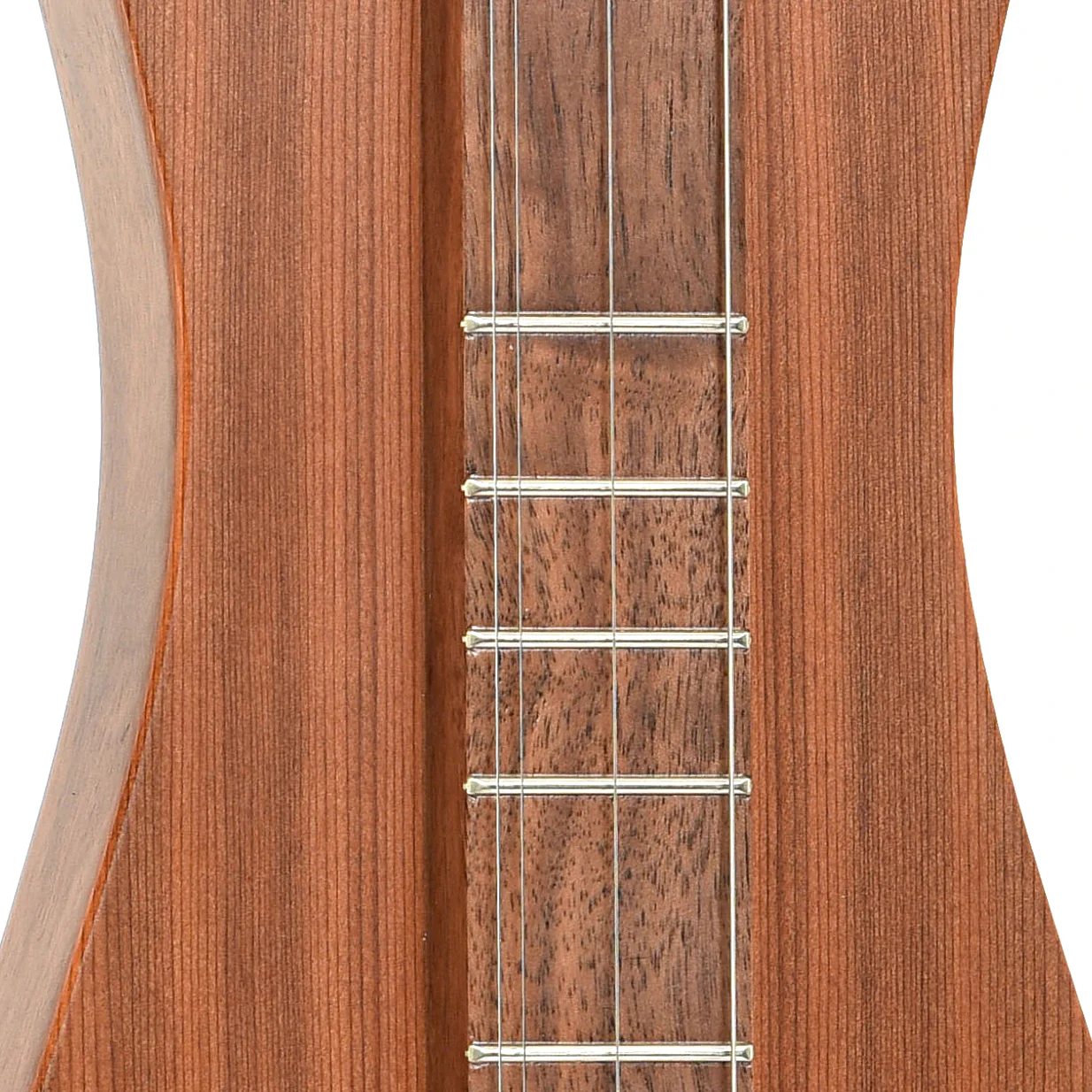 McSpadden Ginger 3/4 Size Walnut & Redwood Lap Dulcimer & Gigbag - Image 4