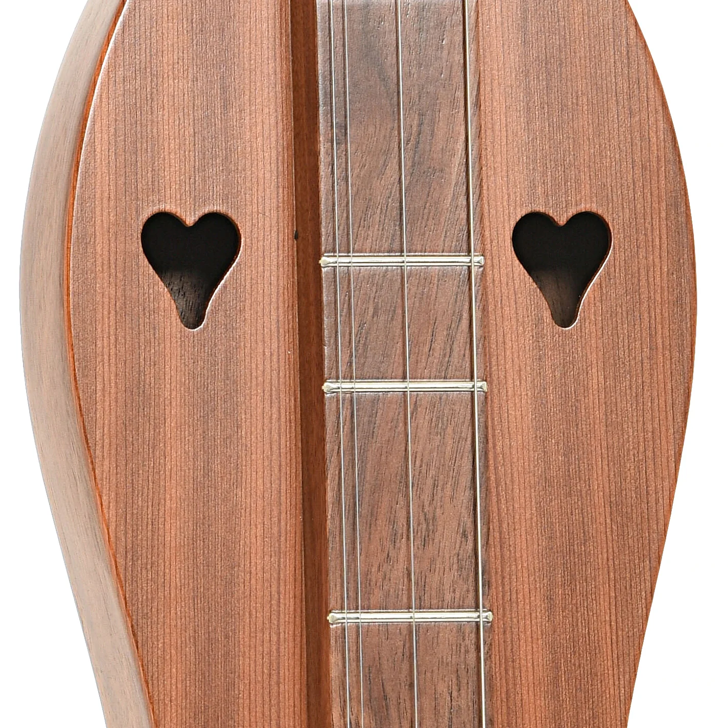McSpadden Ginger 3/4 Size Walnut & Redwood Lap Dulcimer & Gigbag - Image 5