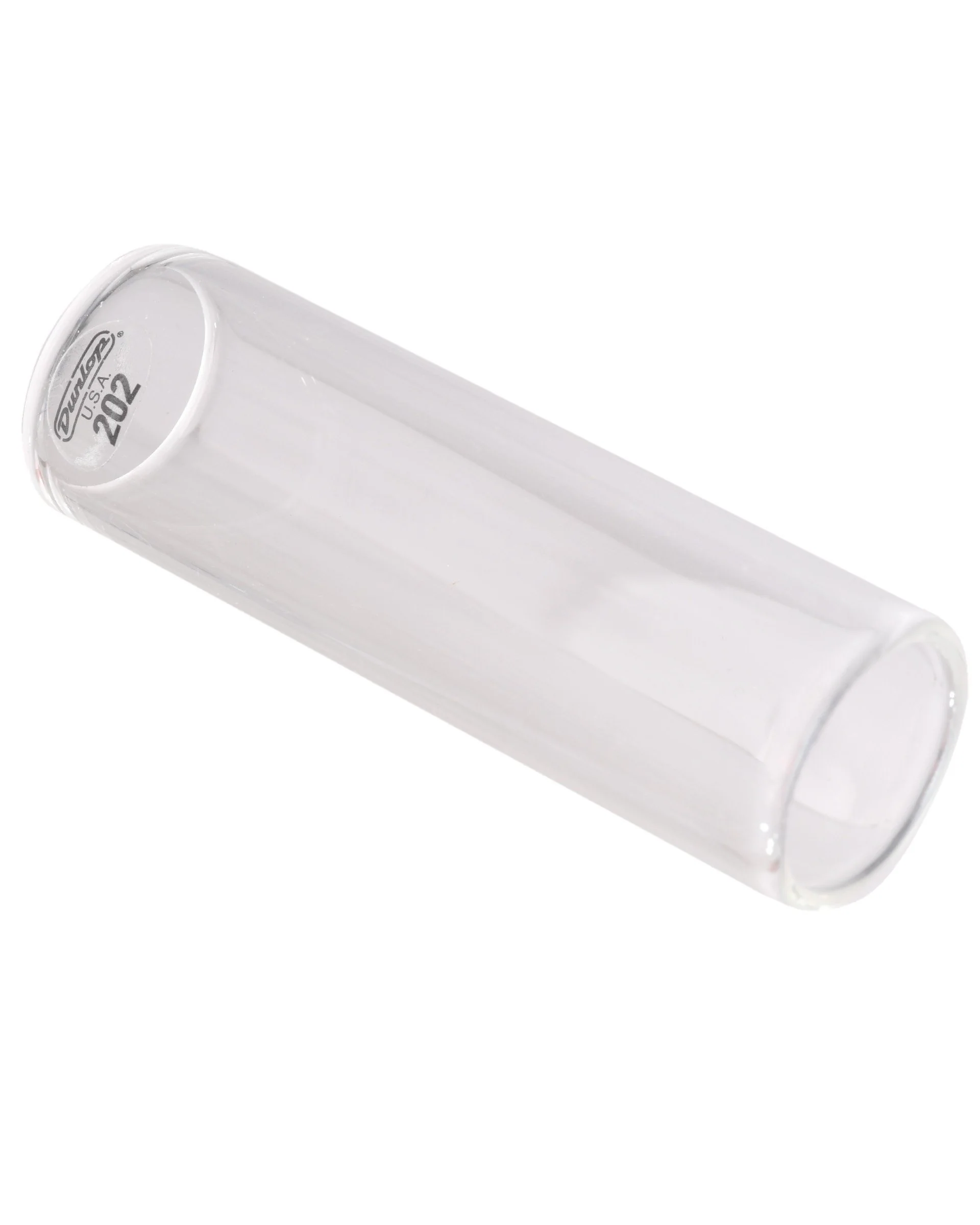Dunlop 202 Glass Bottleneck Guitar Slide, Medium Ring Size (60mm Length) - Image 2