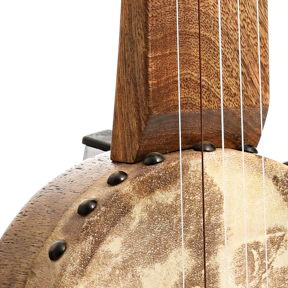 Menzies Fretless Tackhead Banjo, #457, 8" Rim - Image 6